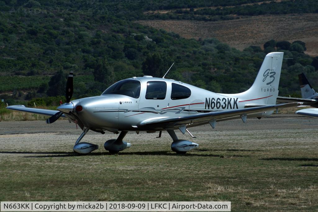 N663KK, 2008 Cirrus SR22 G3 GTS Turbo C/N 3064, Parked