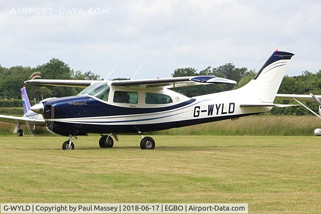 G-WYLD, 1981 Cessna T210N Turbo Centurion C/N 210-64341, Project Propeller Day. Ex:-D-EBWS.