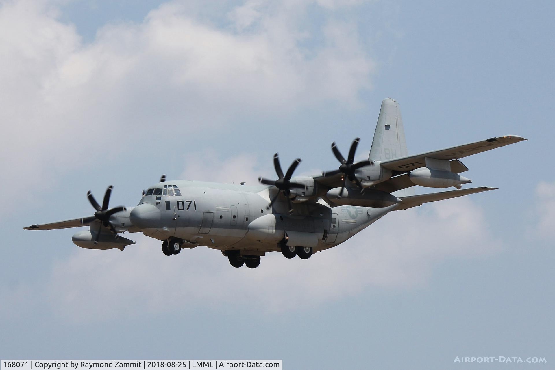 168071, Lockheed KC-130J Hercules C/N 382-5676, Lockheed KC-130J Hercules 168071/BH/071 USMC