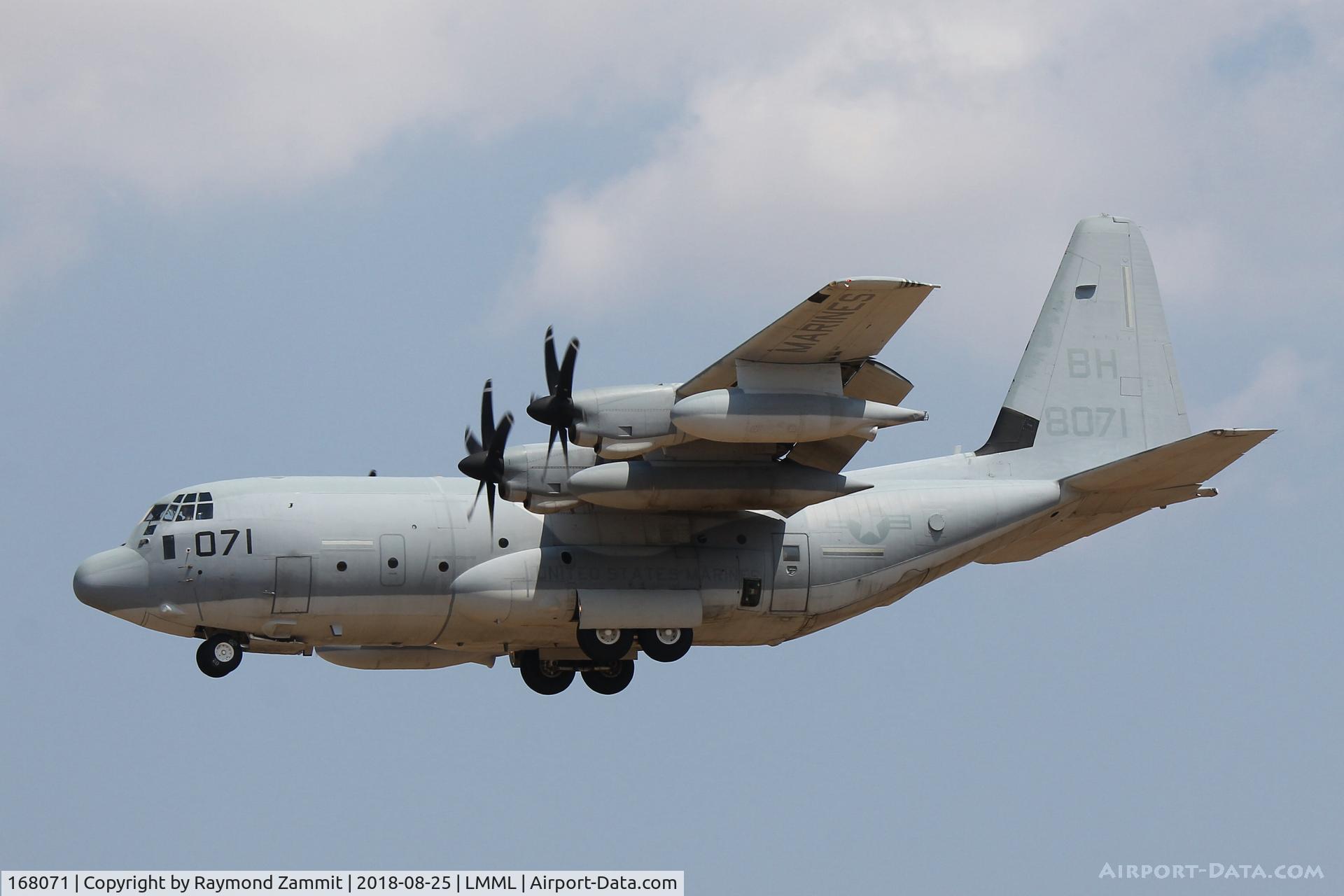 168071, Lockheed KC-130J Hercules C/N 382-5676, Lockheed KC130J 168071/BH/071 United States Marine Corp
