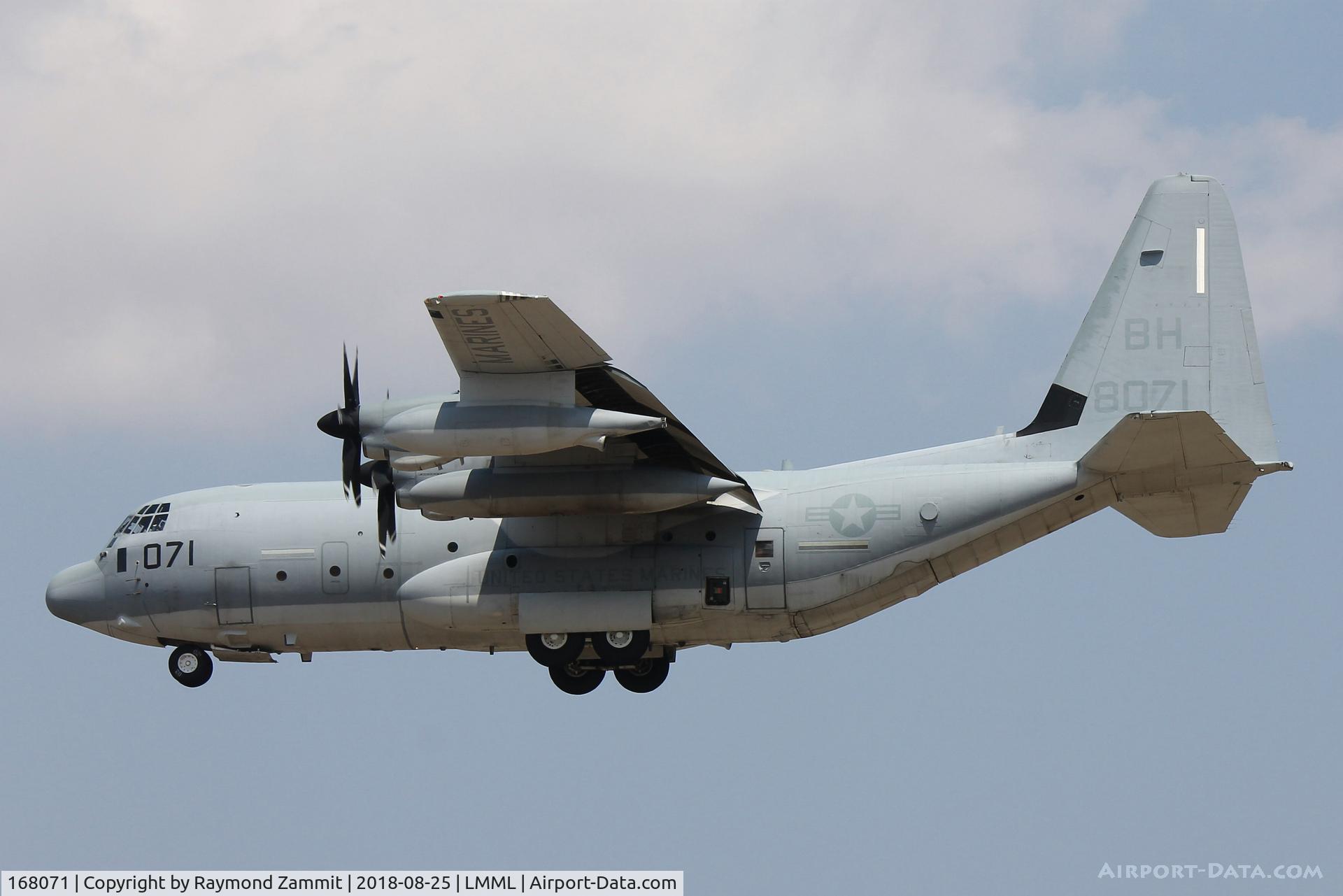 168071, Lockheed KC-130J Hercules C/N 382-5676, Lockheed KC130J Hercules 168071/BH/071 United States Marine Corps