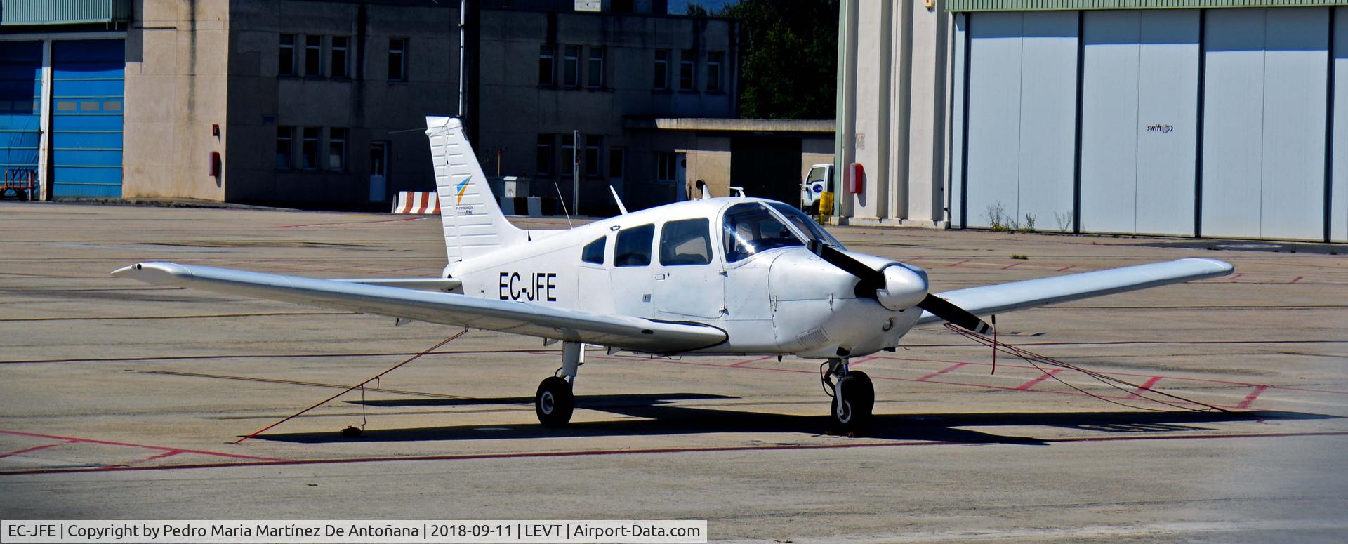 EC-JFE, 1976 Piper PA-28-181 Cherokee Archer II C/N 28-7690148, Foronda - Vitoria-Gasteiz - Euskadi - España