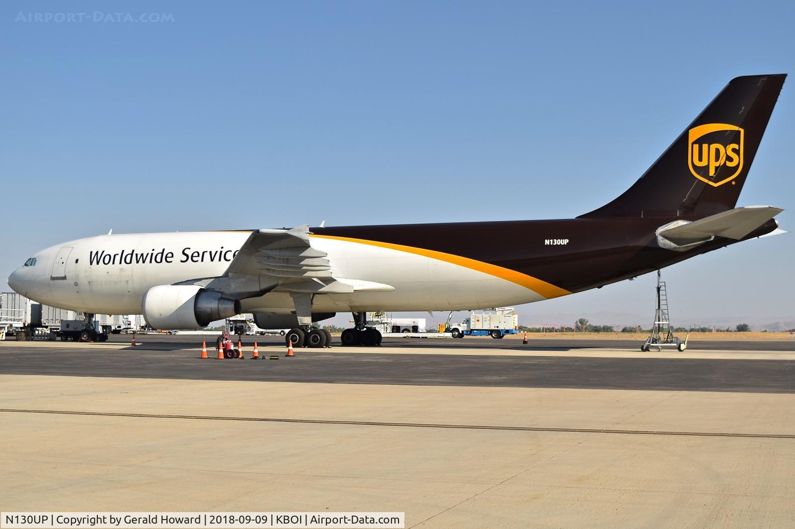 N130UP, 2001 Airbus A300F4-622R C/N 0814, Parked at the UPS ramp.