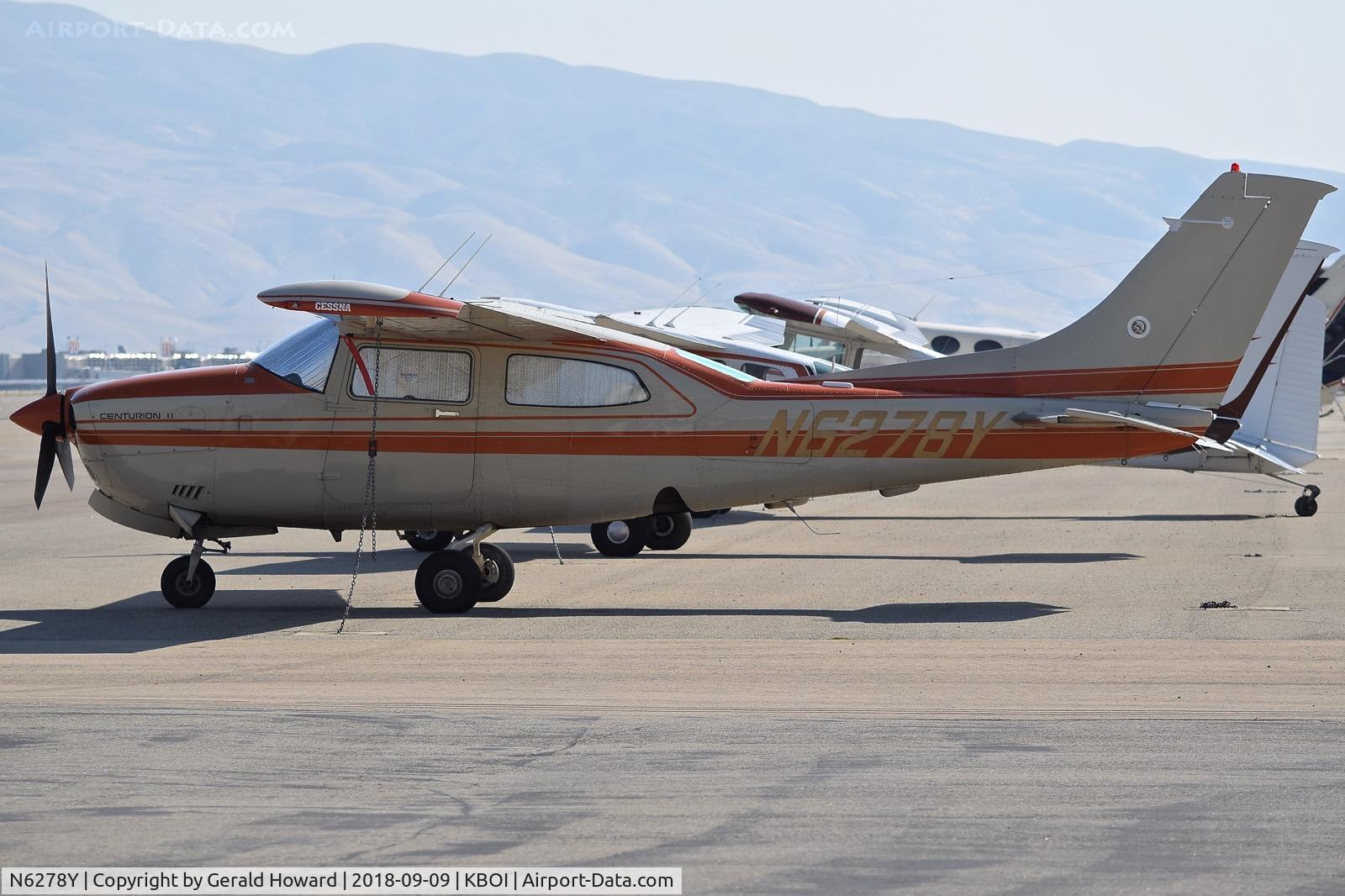 N6278Y, 1981 Cessna T210N Turbo Centurion C/N 21064318, Parked on the south GA ramp.