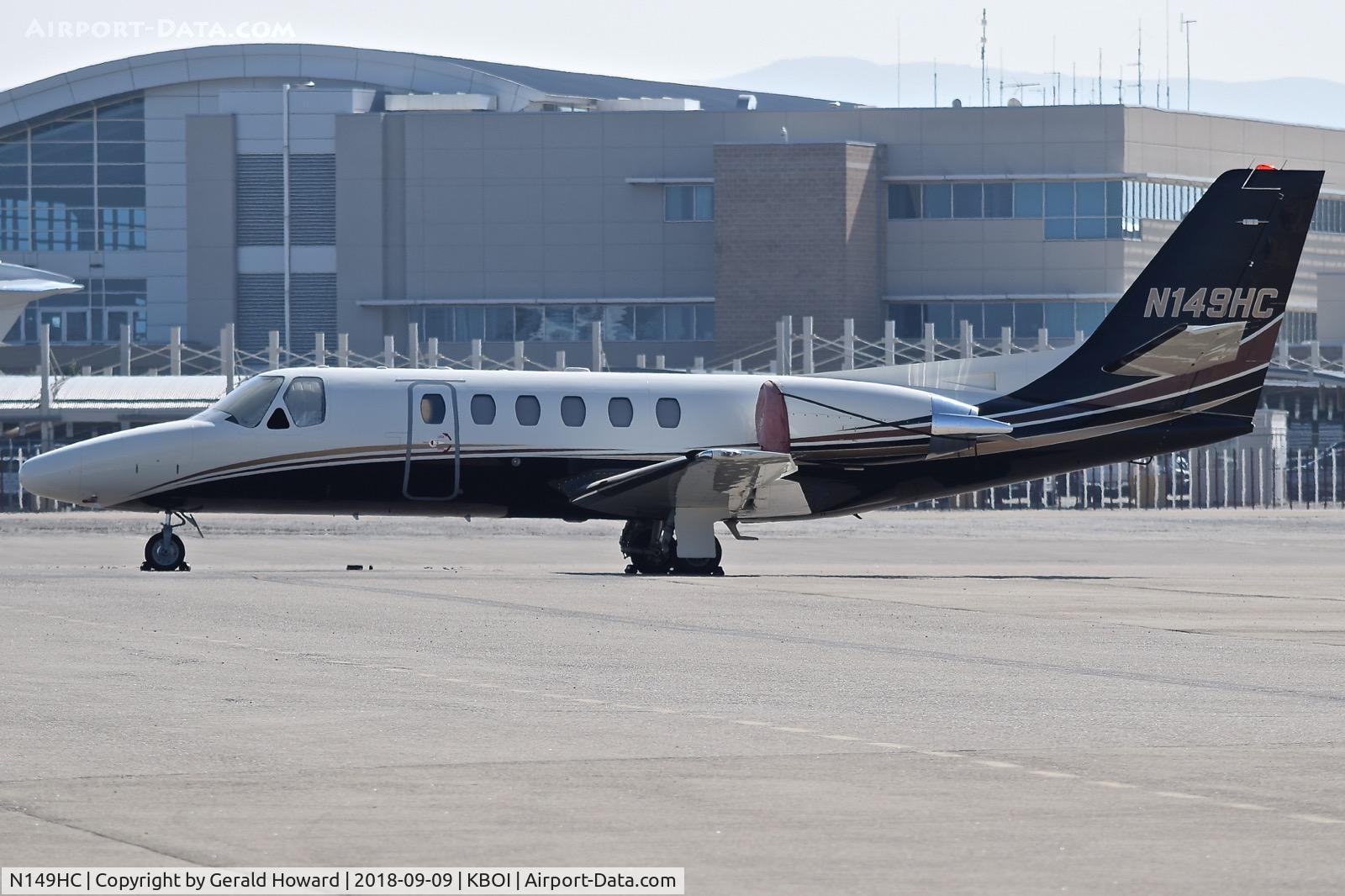 N149HC, 1999 Cessna 550 Citation C/N 550-0898, Parked on the north GA ramp.