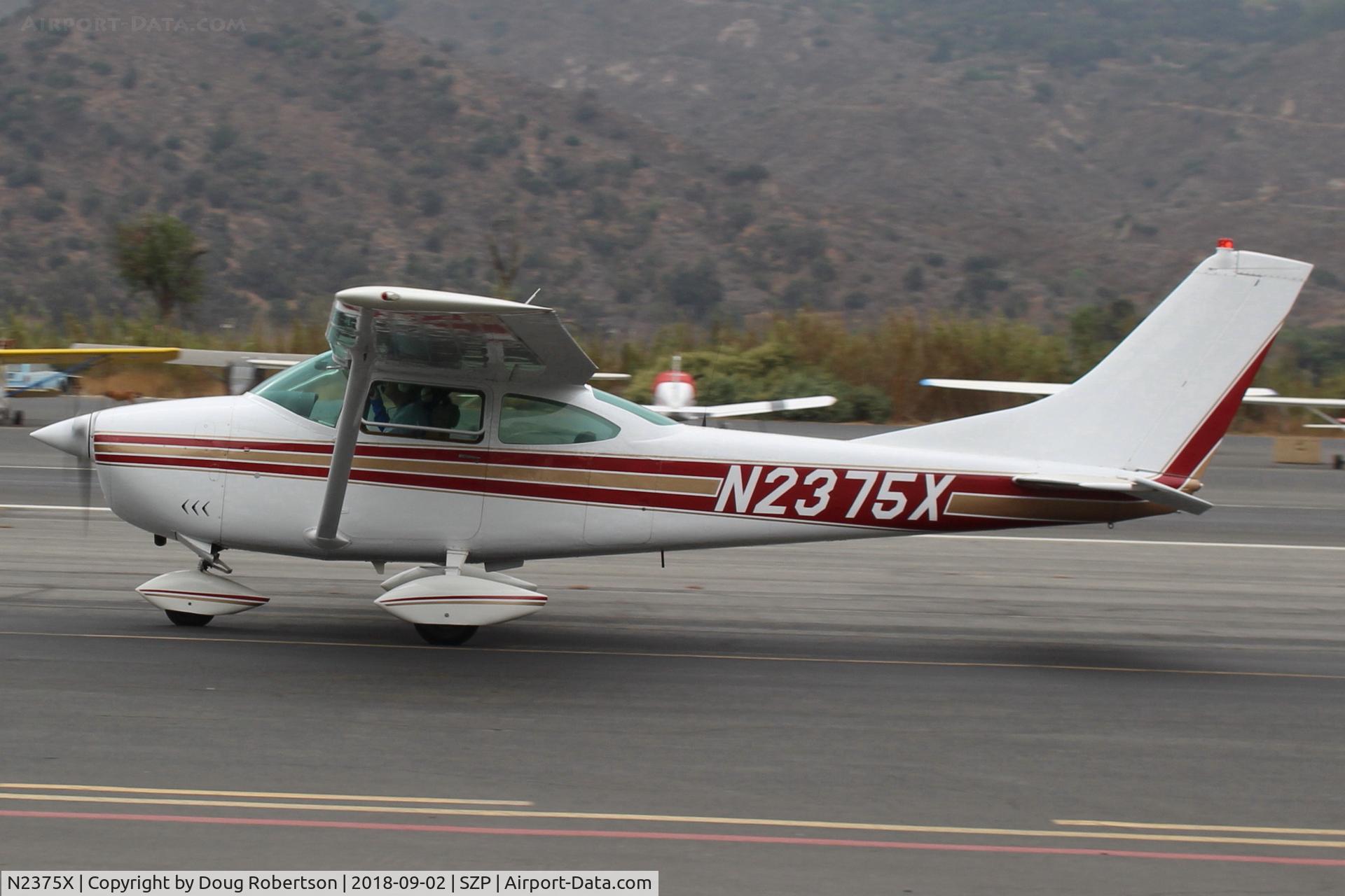 N2375X, 1965 Cessna 182H Skylane C/N 18256275, 1965 Cessna 182H SKYLANE, Continental O-470-S 230 Hp, taxi to Rwy 22