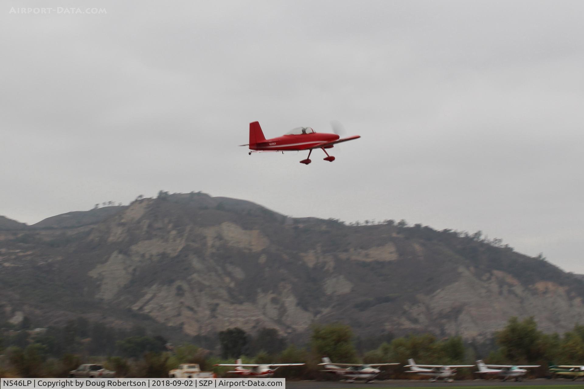 N546LP, Vans RV-8 C/N 82726, 2007 Obrien SPECIAL VANs RV-8, Lycoming IO-360 EXP, takeoff climb Rwy 22