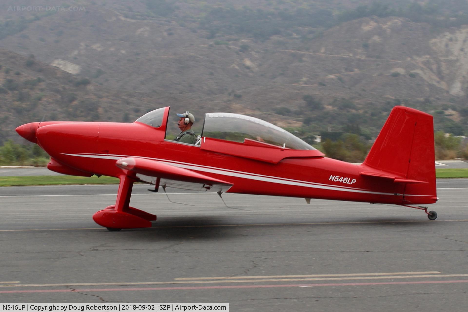 N546LP, Vans RV-8 C/N 82726, 2007 Obrien SPECIAL VANs RV-8, Lycoming IO-360 EXP, taxi to Rwy 22