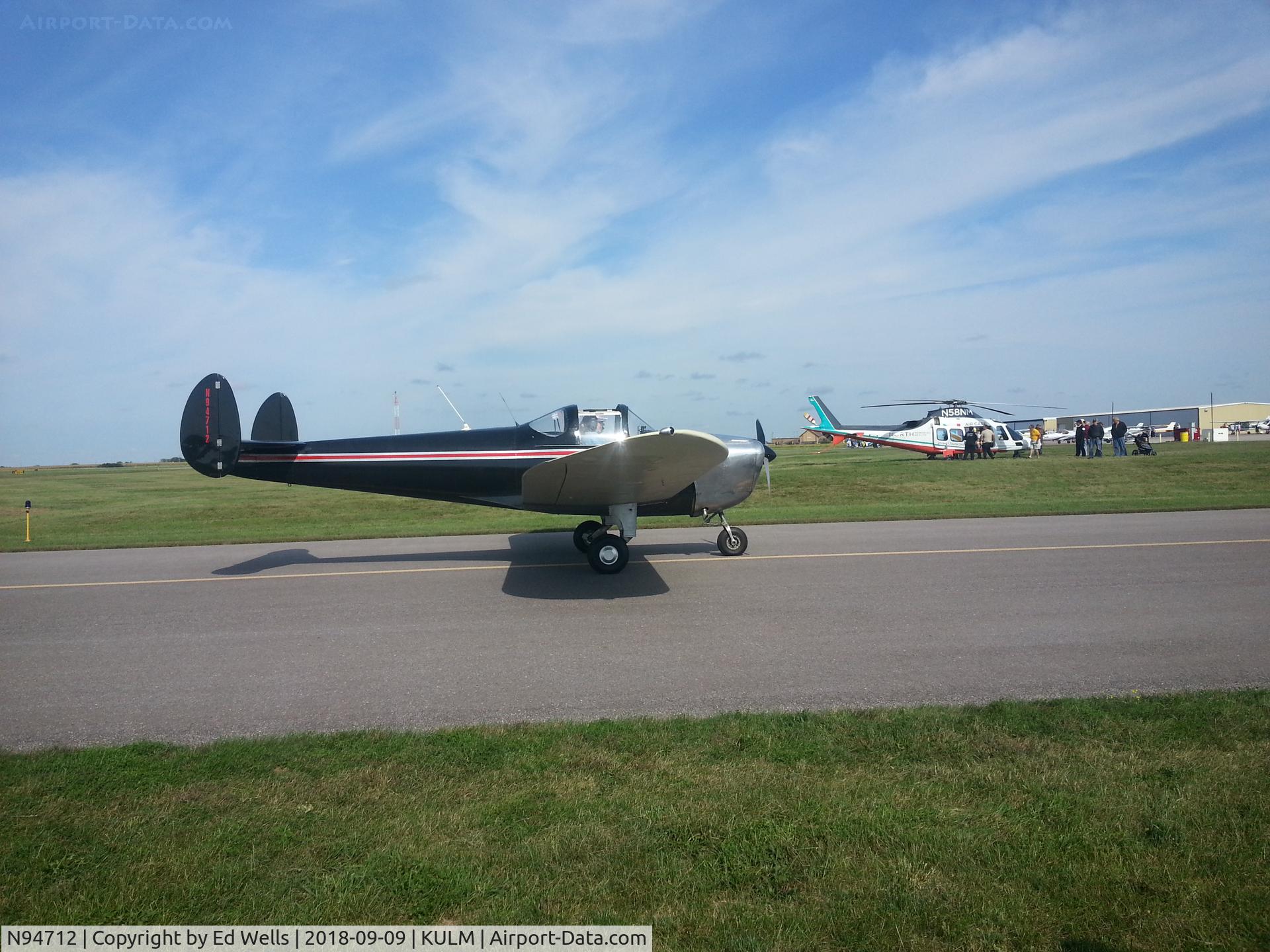 N94712, 1947 Erco 415CD Ercoupe C/N 4823, New Ulm flight breakfast.
