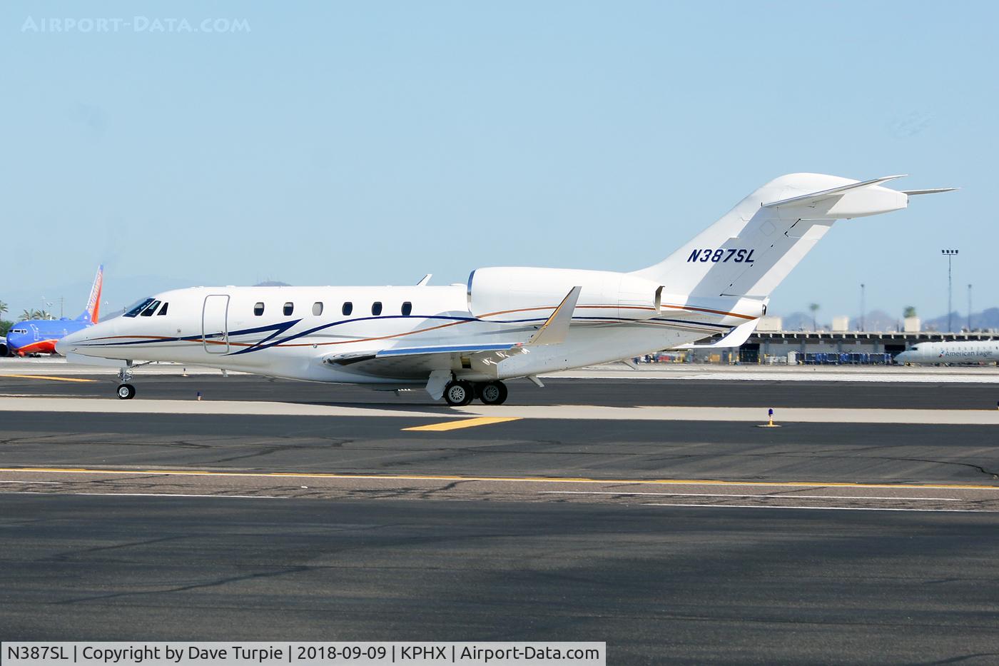 N387SL, 2017 Cessna 750 + Citation X C/N 750-0524, Owned by Schweitzer Aircraft Leasing Inc.