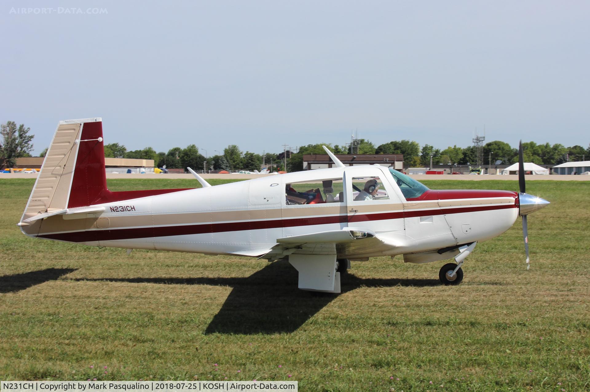 N231CH, 1979 Mooney M20K C/N 25-0053, Mooney M20K