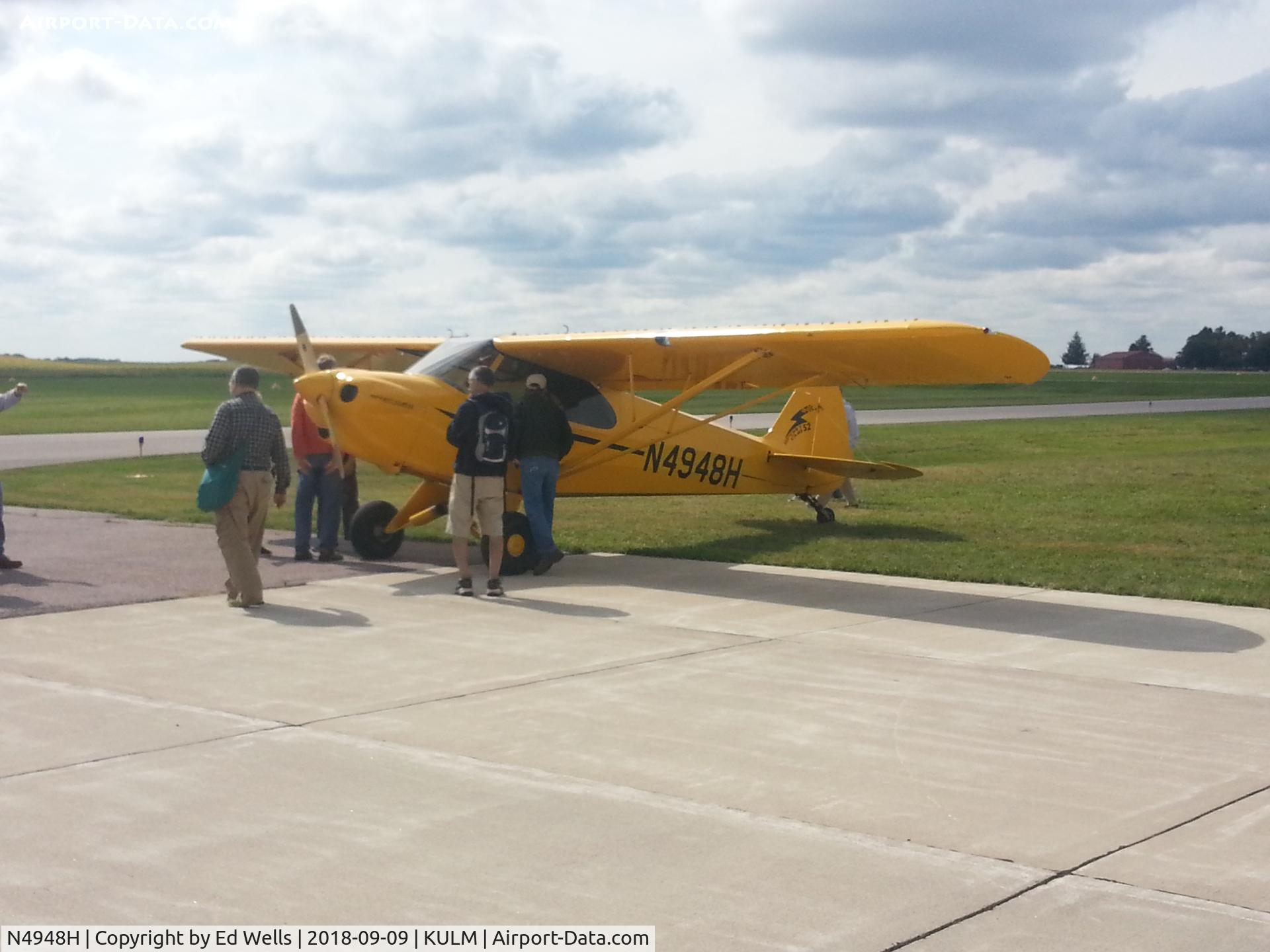 N4948H, 2008 Cub Crafters CC11-100 Sport Cub C/N CC11-00072, New Ulm flight breakfast.