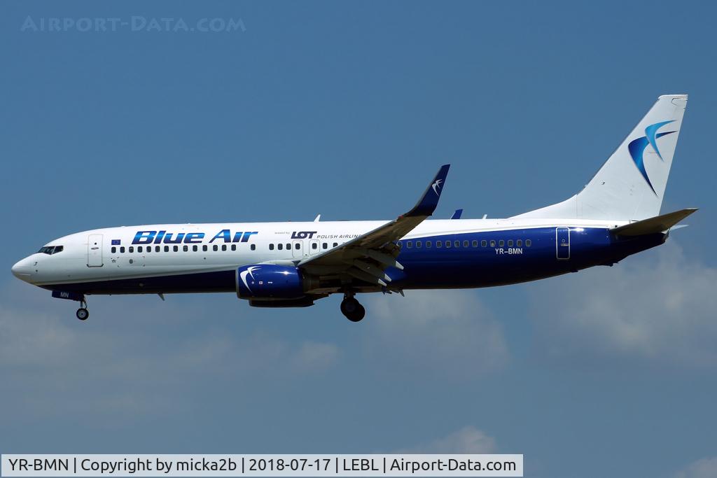 YR-BMN, 2011 Boeing 737-82R C/N 40728, Landing