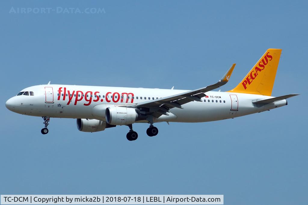 TC-DCM, 2016 Airbus A320-214 C/N 7200, Landing