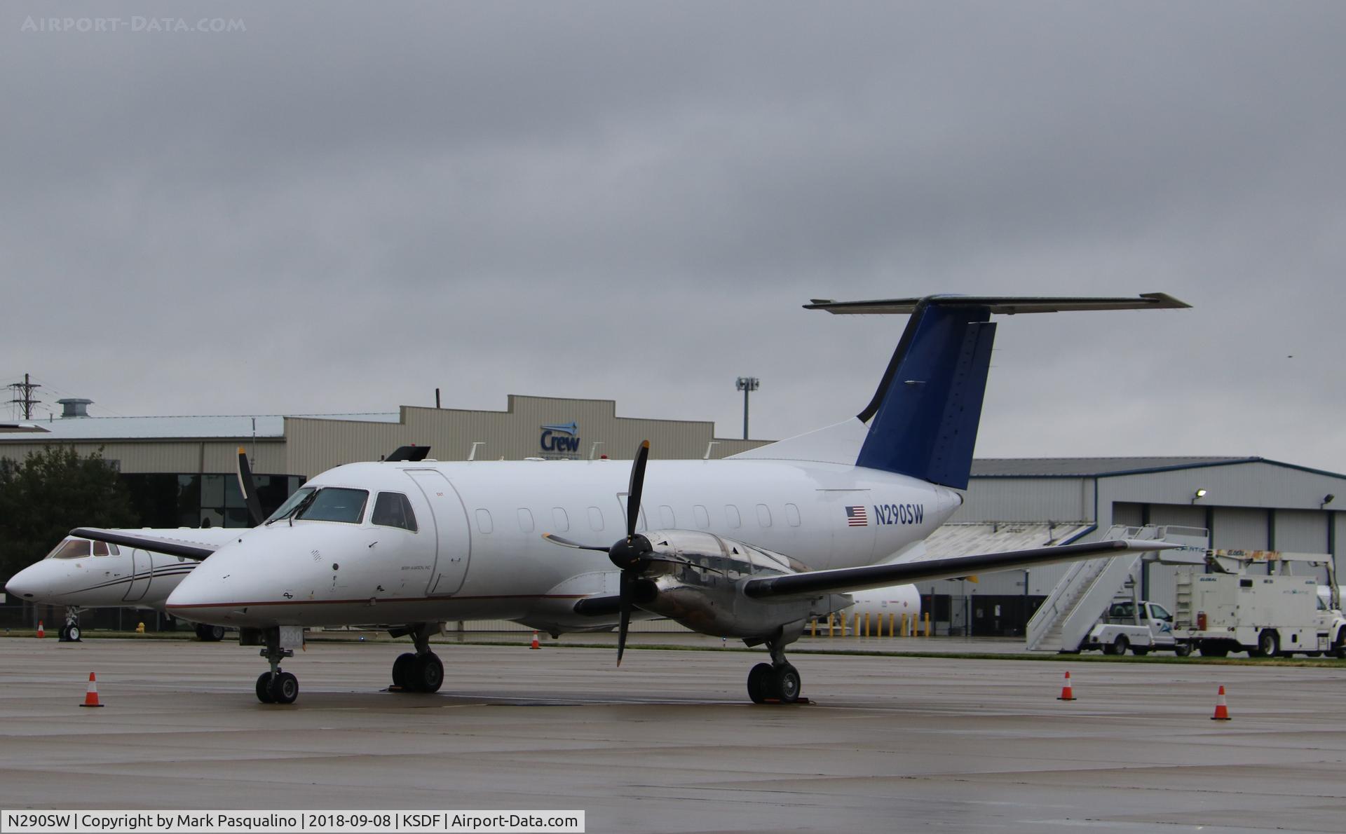 N290SW, 1996 Embraer EMB-120ER Brasilia C/N 120317, EMB-120ER