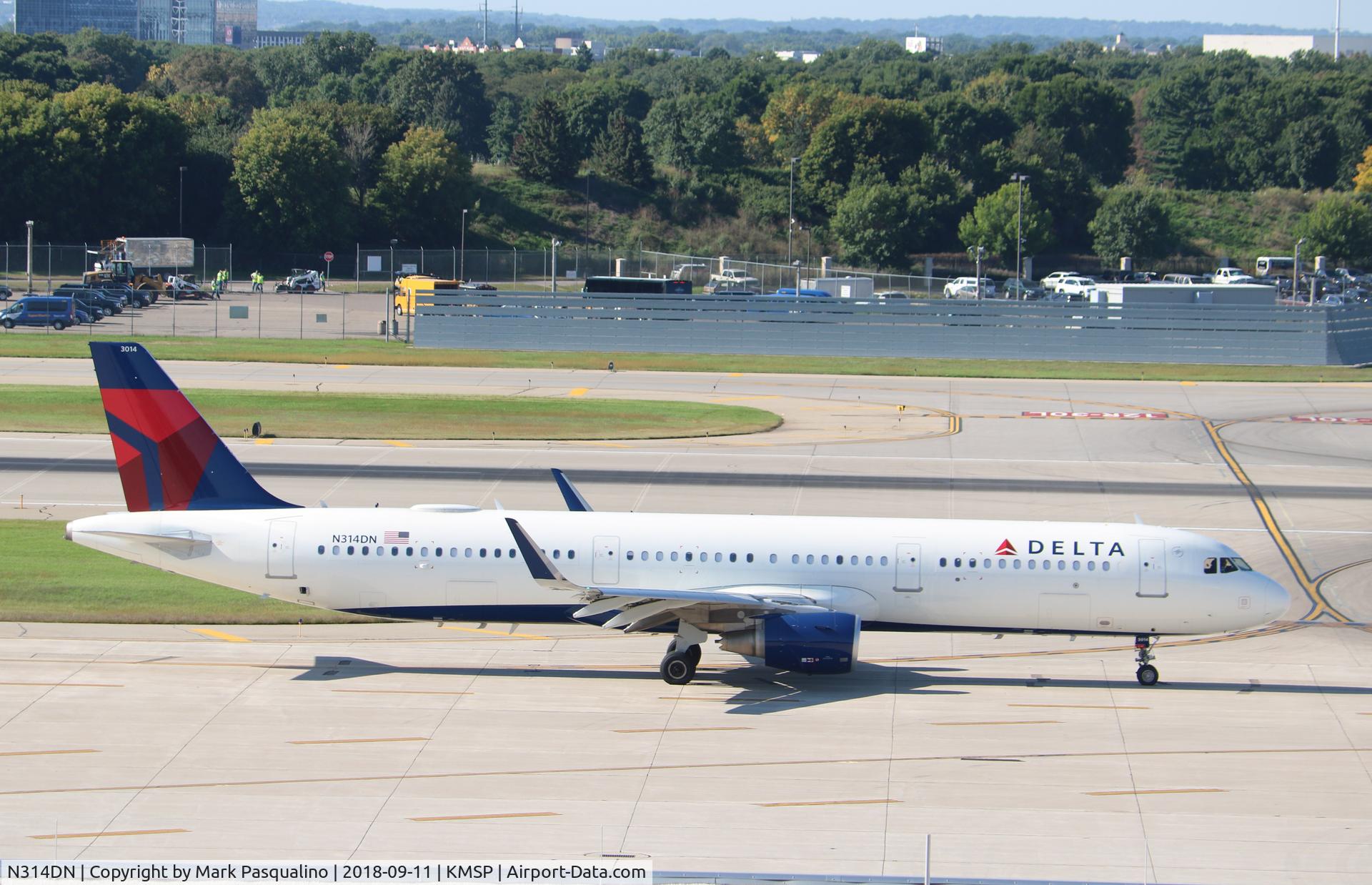 N314DN, 2016 Airbus A321-211 C/N 7281, Airbus A321-211