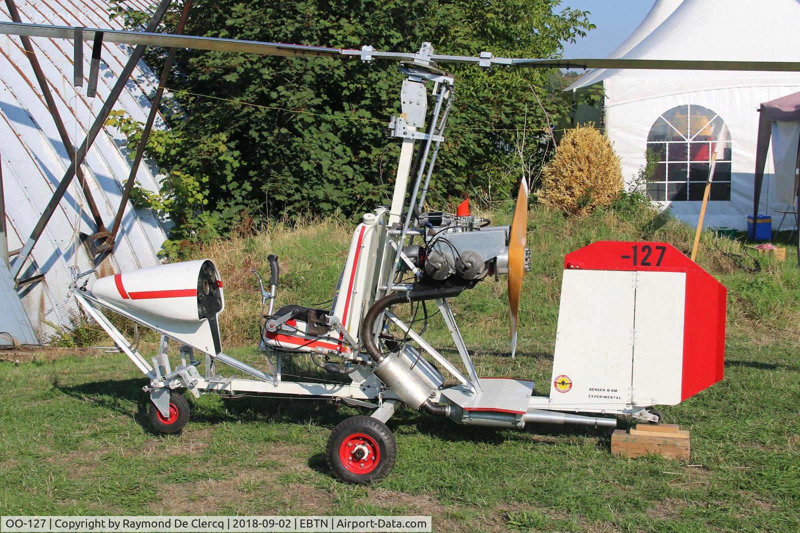 OO-127, Bensen B-8M Gyrocopter Gyrocopter C/N 1380C5486, EBTN opendoor.