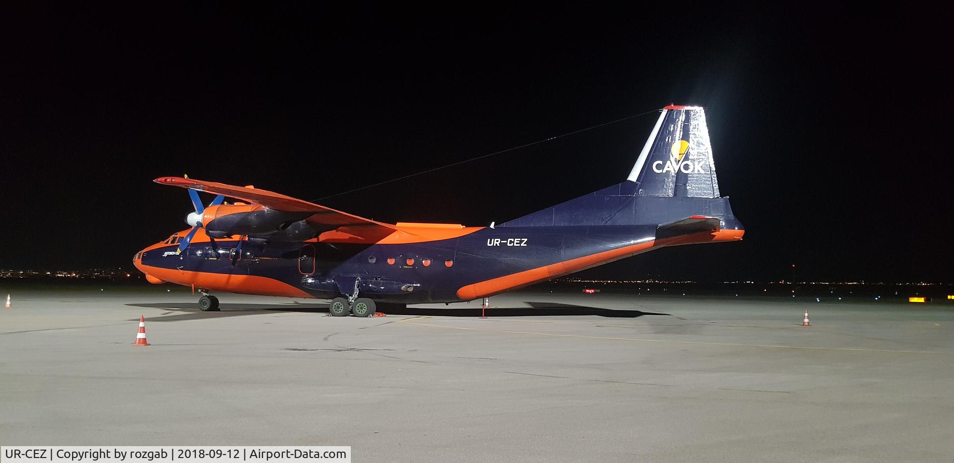UR-CEZ, 1966 Antonov An-12BP C/N 6344304, Pristina Airport 12.September.2018.
