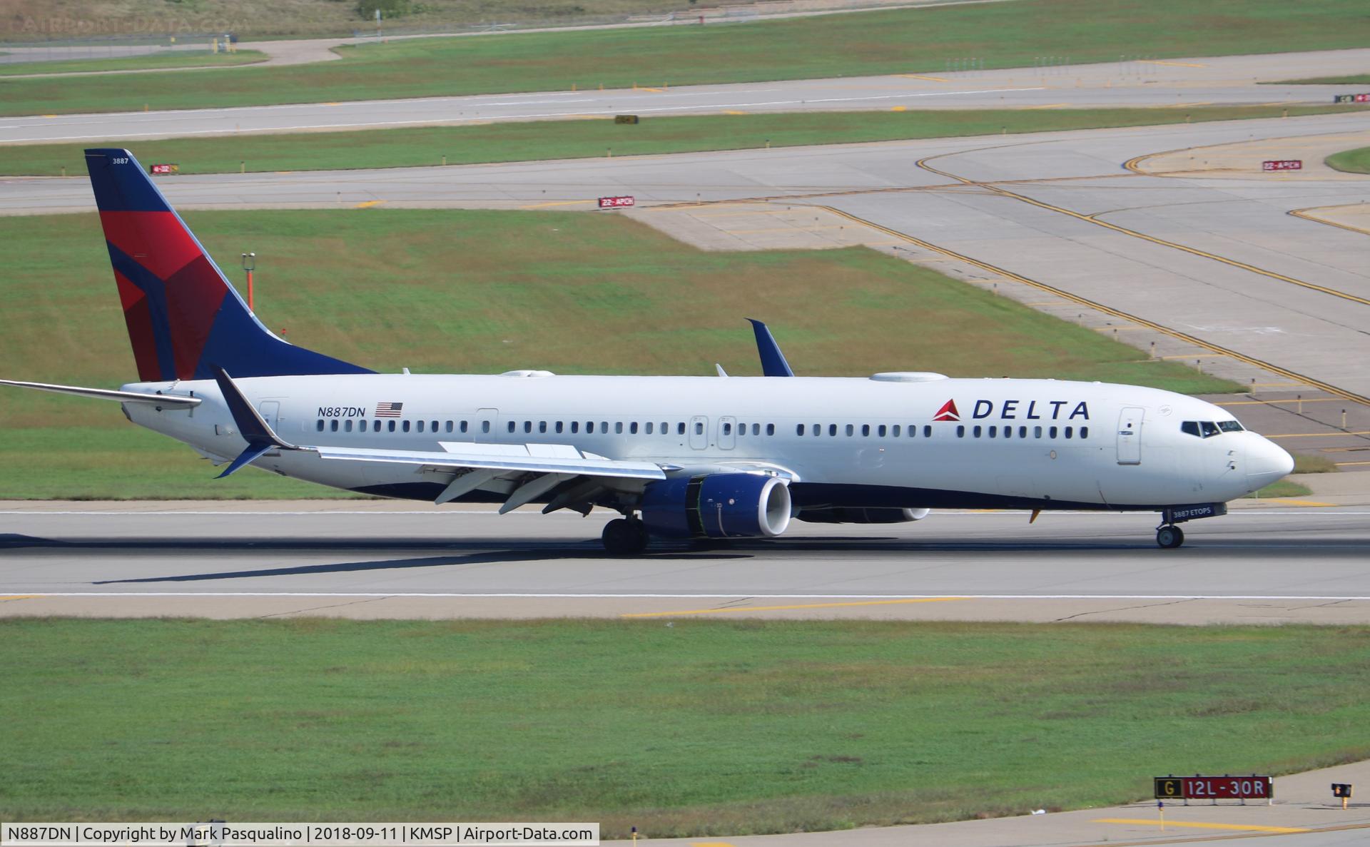 N887DN, 2017 Boeing 737-932/ER C/N 31997, Boeing 737-900ER