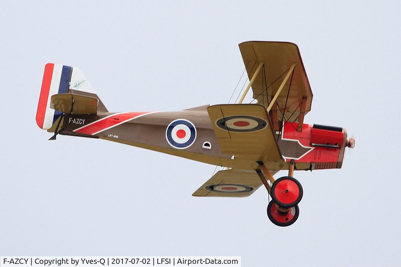 F-AZCY, Royal Aircraft Factory SE-5A Replica C/N 03, Royal Aircraft Factory SE-5A Replica, On display, St Dizier-Robinson Air Base 113 (LFSI) Open day 2017
