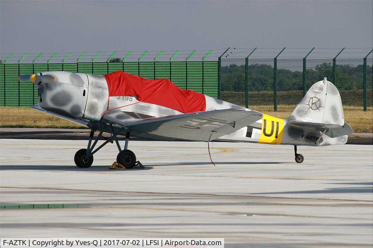 F-AZTK, 1940 Klemm Kl-35D C/N 1854, Klemm Kl-35D, Static display, St Dizier-Robinson Air Base 113 (LFSI) Open day 2017