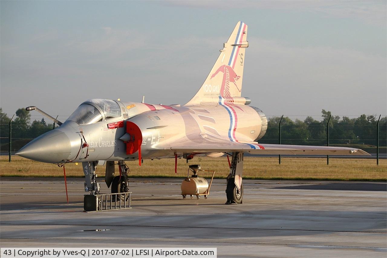 43, Dassault Mirage 2000-5F C/N 43, Dassault Mirage 2000-5F, Flight line, St Dizier-Robinson Air Base 113 (LFSI) Open day 2017