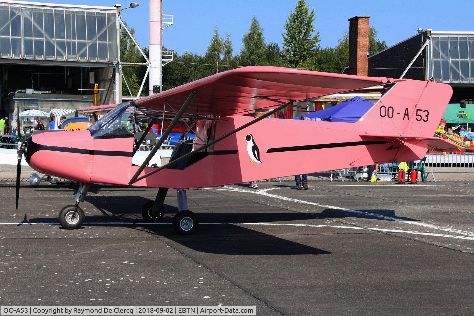 OO-A53, 1991 Rans S-6ES Coyote II C/N 1091222, EBTN opendoor.