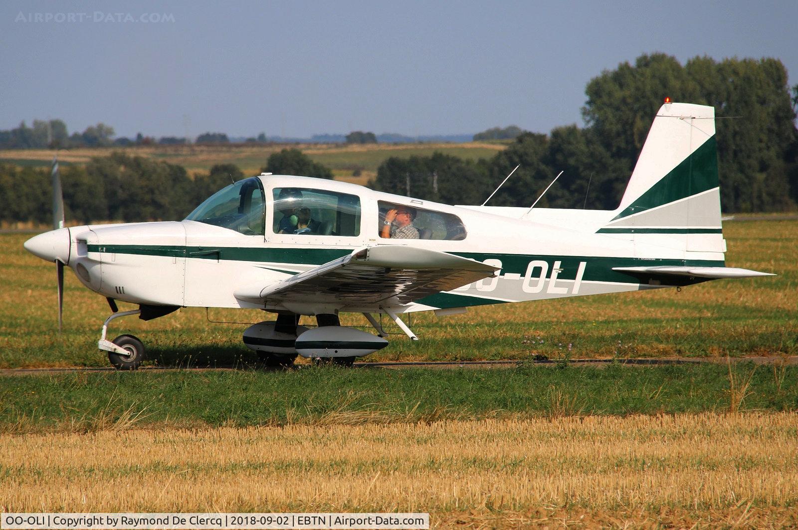 OO-OLI, Grumman AA-5A Cheetah C/N 010, EBTN opendoor.