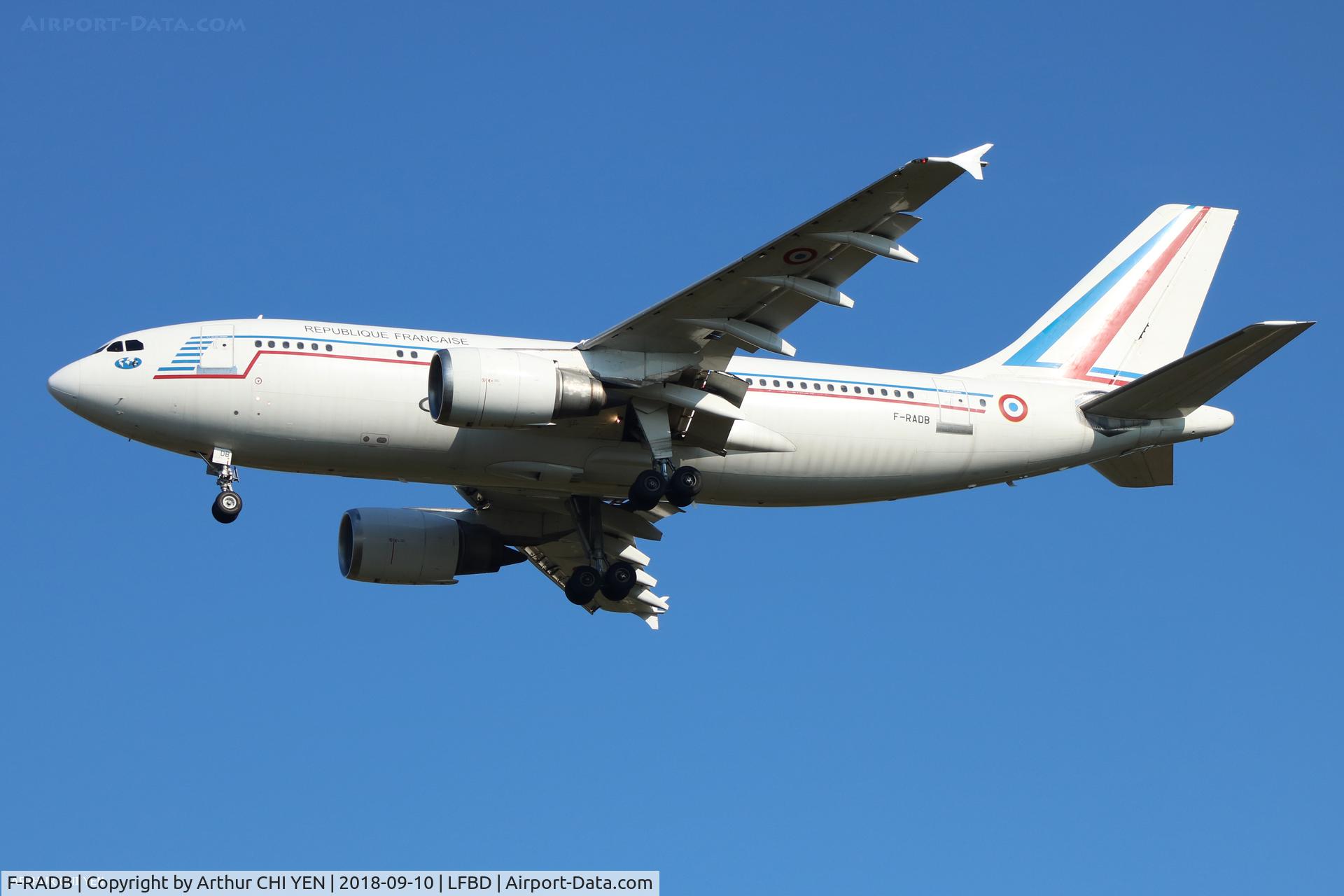 F-RADB, 1987 Airbus A310-304 C/N 422, COTAM A310.