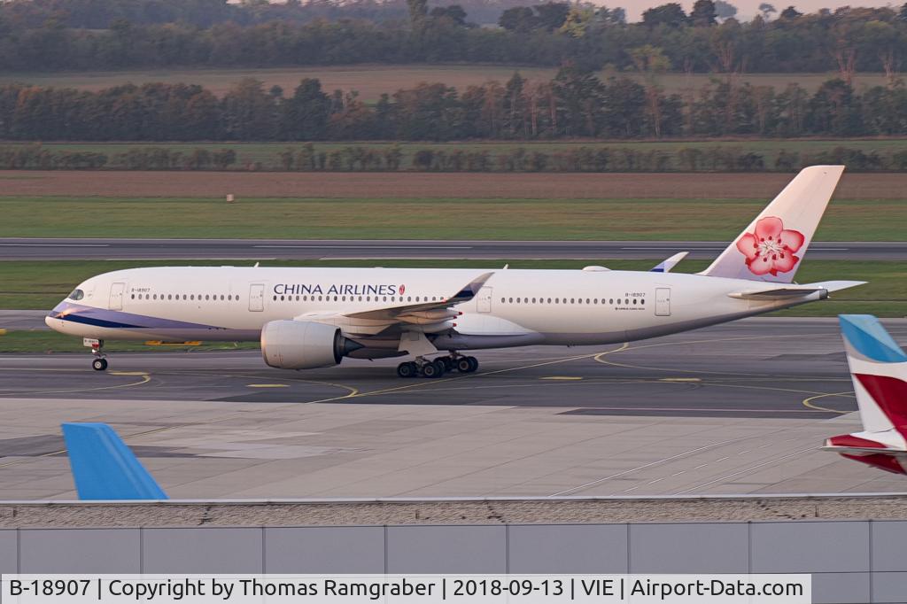B-18907, 2017 Airbus A350-941 C/N 105, China Airlines Airbus A350-900