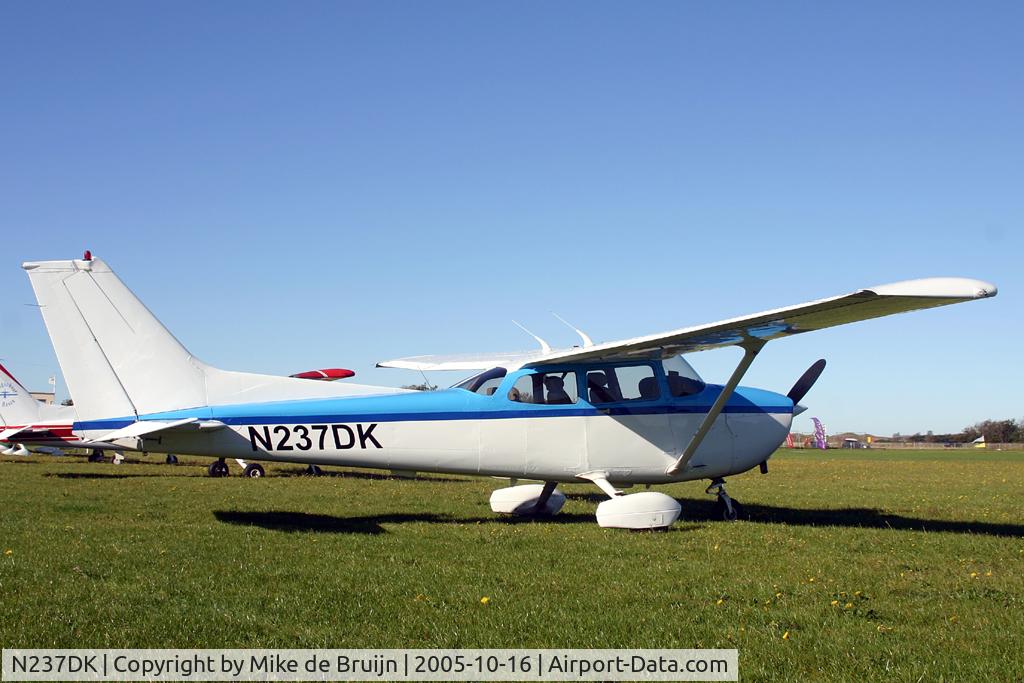 N237DK, Cessna 172R C/N 17280482, Former PH-KBY, based at Budel (EHBD), the Netherlands.