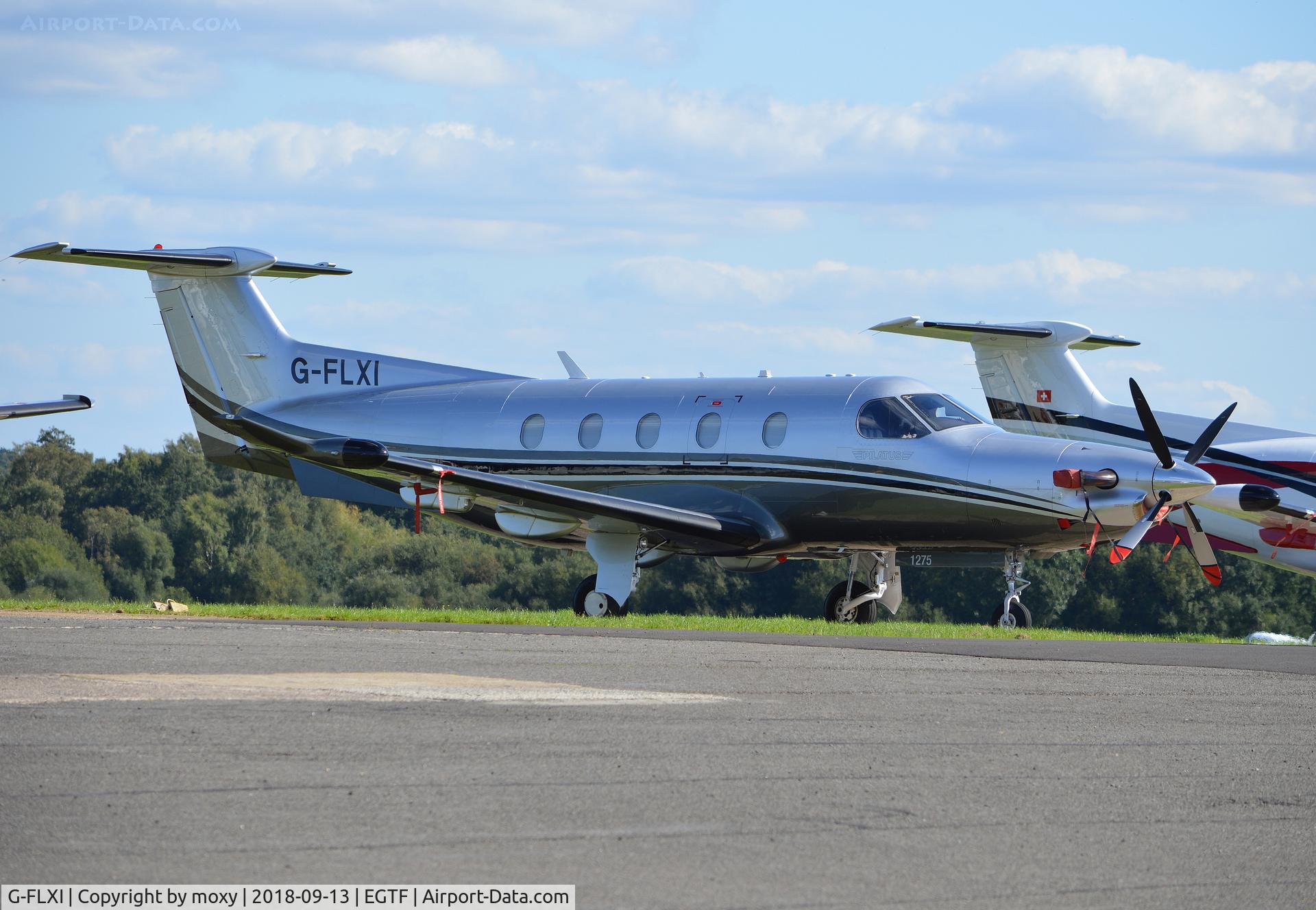 G-FLXI, 2011 Pilatus PC-12/47E C/N 1275, Pilatus PC12/47E at Fairoaks. Ex M-TOMS