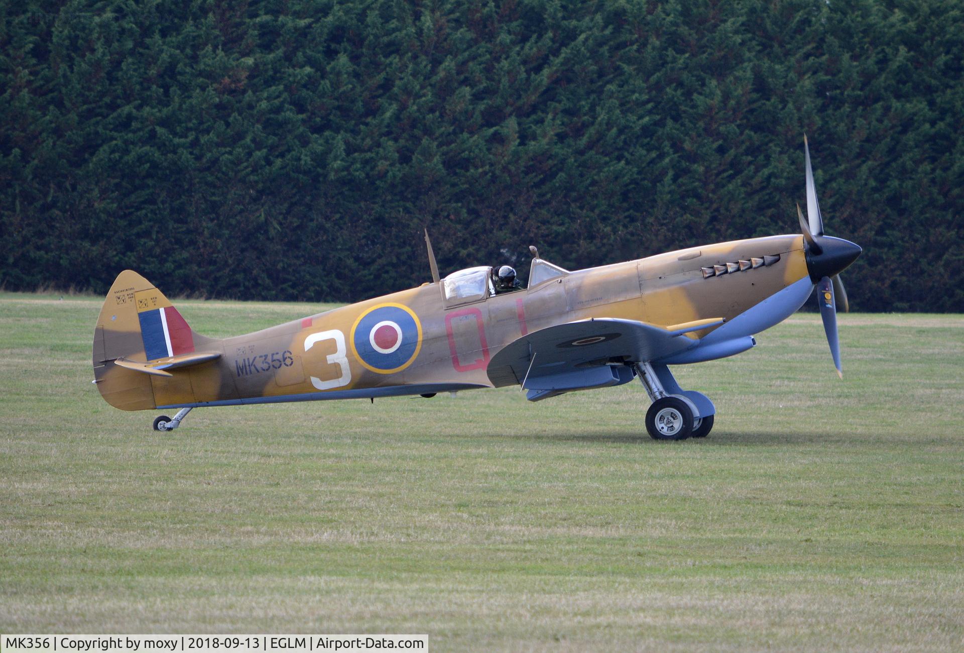 MK356, 1944 Supermarine 361 Spitfire LF.IXc C/N CBAF.IX.1561, Supermarine Spitfire LF.IXc of the Battle of Britain Memorial Flight at White Waltham.