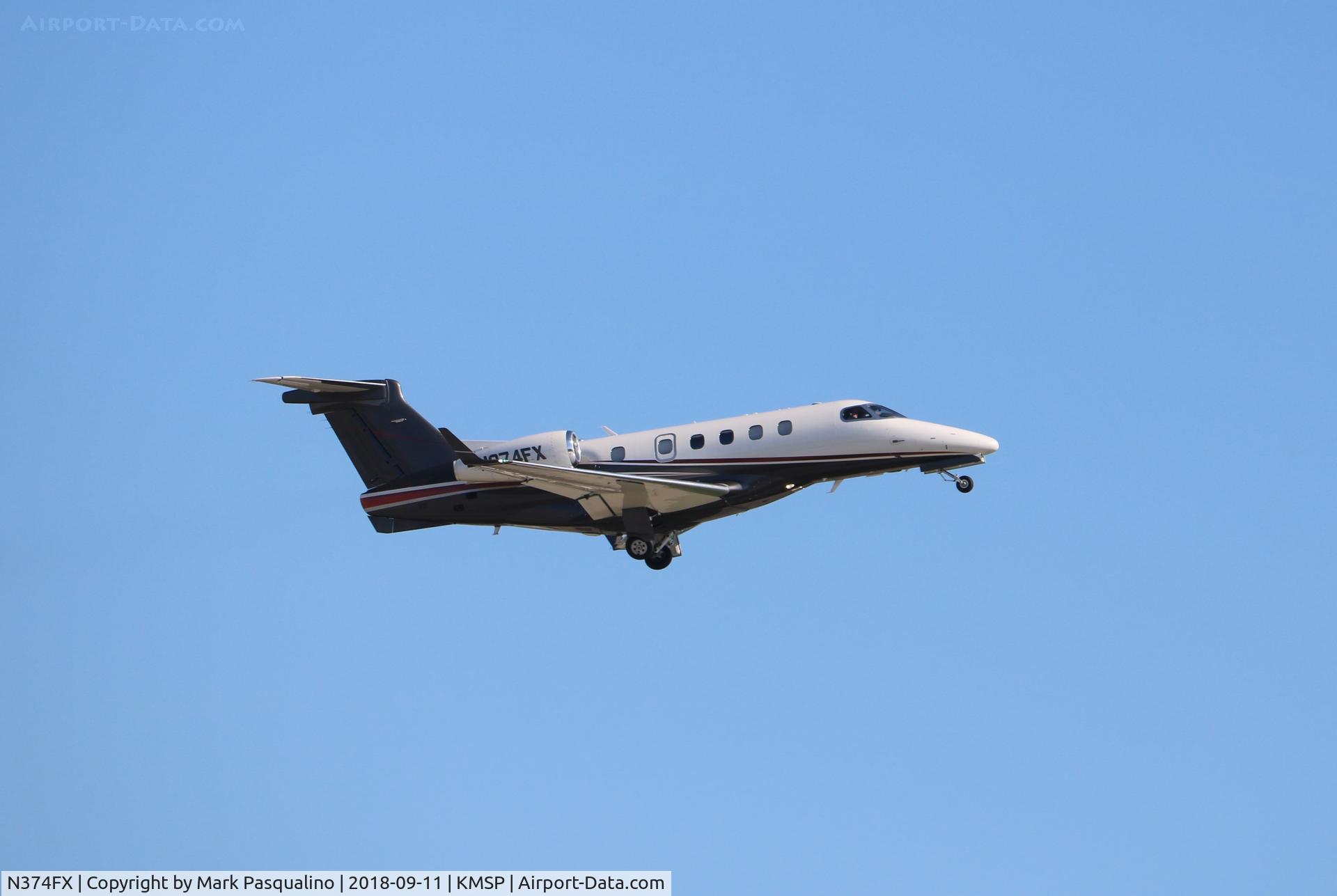 N374FX, 2016 Embraer EMB-505 Phenom 300 C/N 50500393, EMB-505