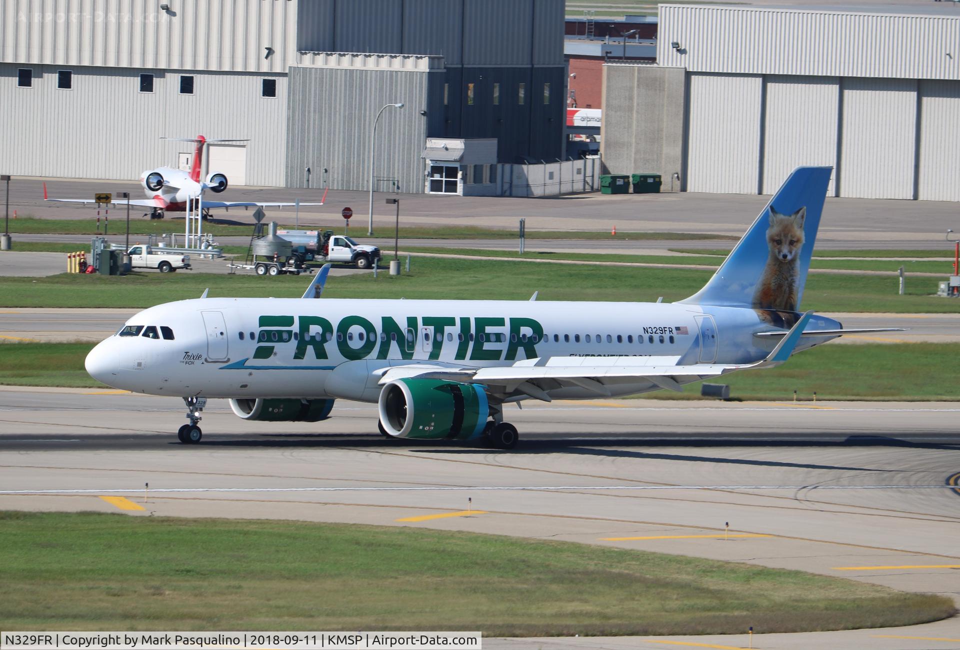 N329FR, 2018 Airbus A320-251N C/N 8135, Airbus A320-251N