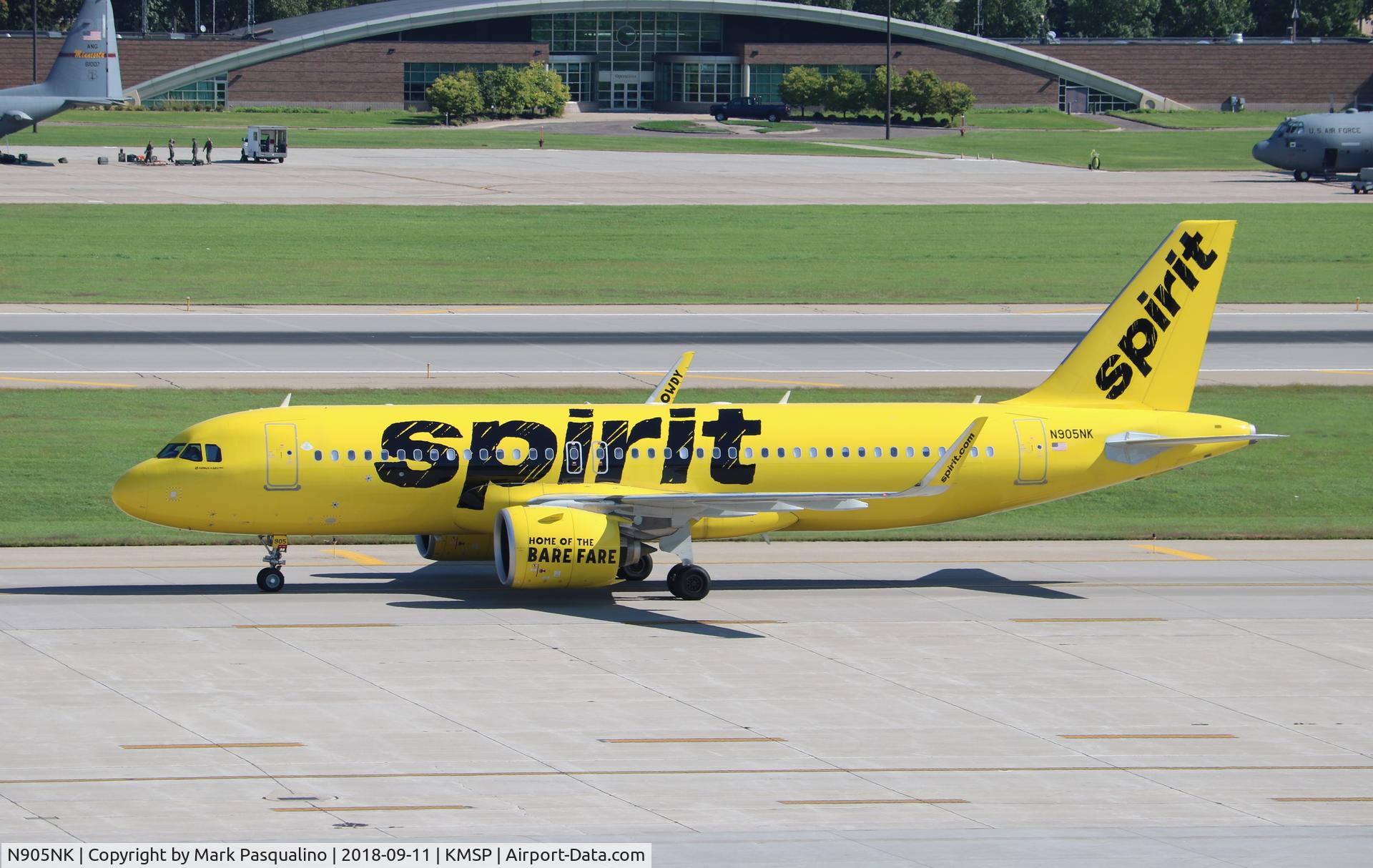 N905NK, 2016 Airbus A320-271N C/N 7334, Airbus A320-271N