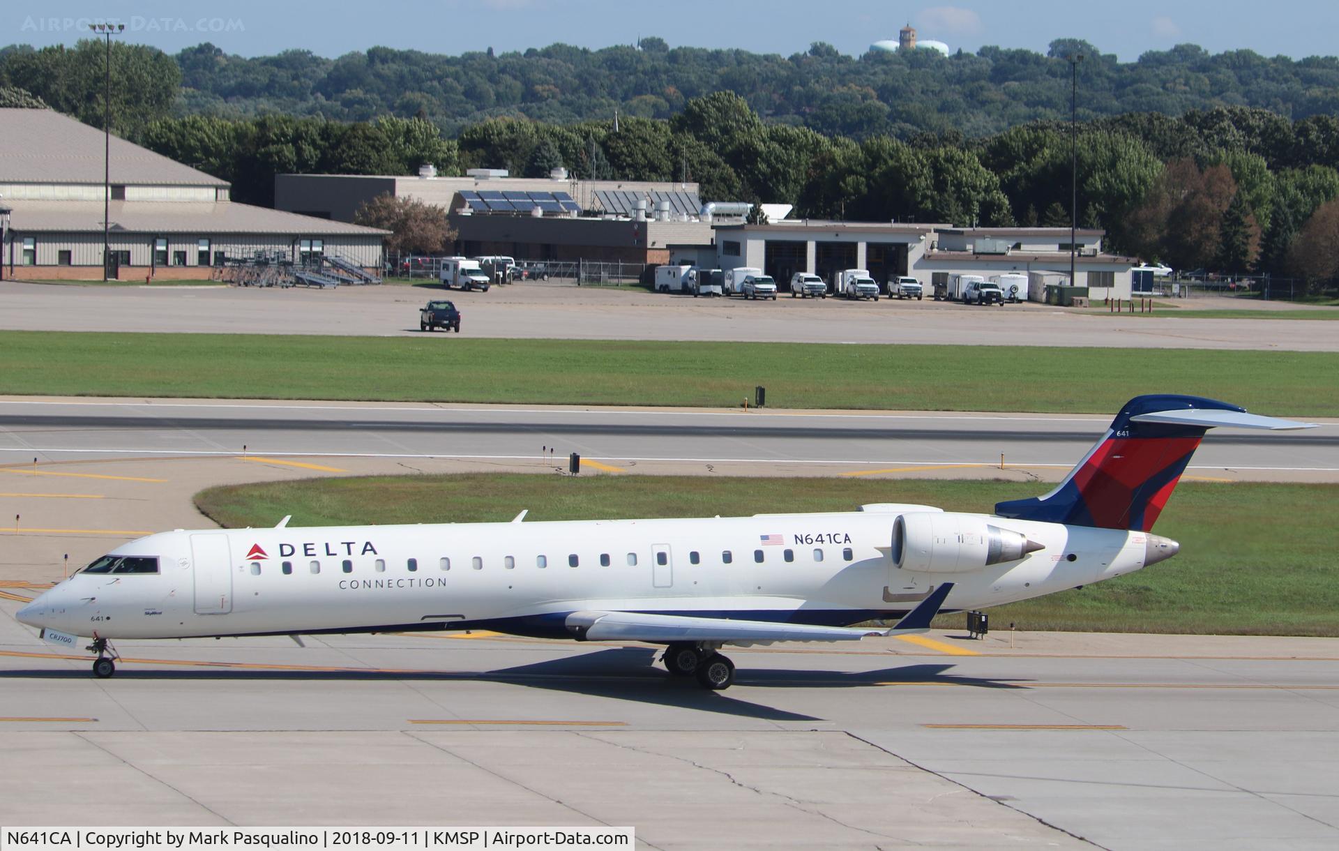 N641CA, 2003 Bombardier CRJ-700 (CL-600-2C10) Regional Jet C/N 10122, CL-600-2C10