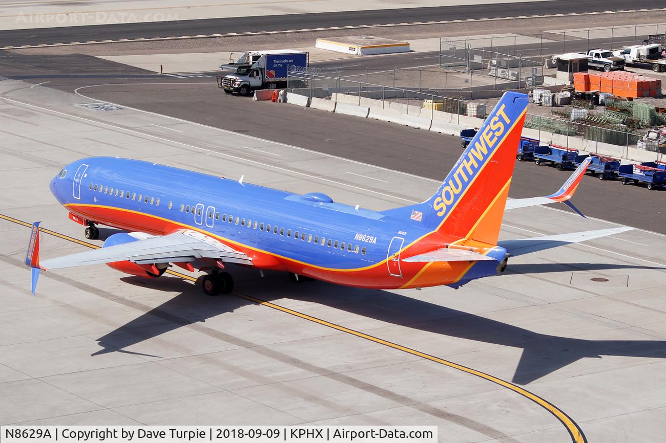 N8629A, 2014 Boeing 737-8H4 C/N 36897, No comment.