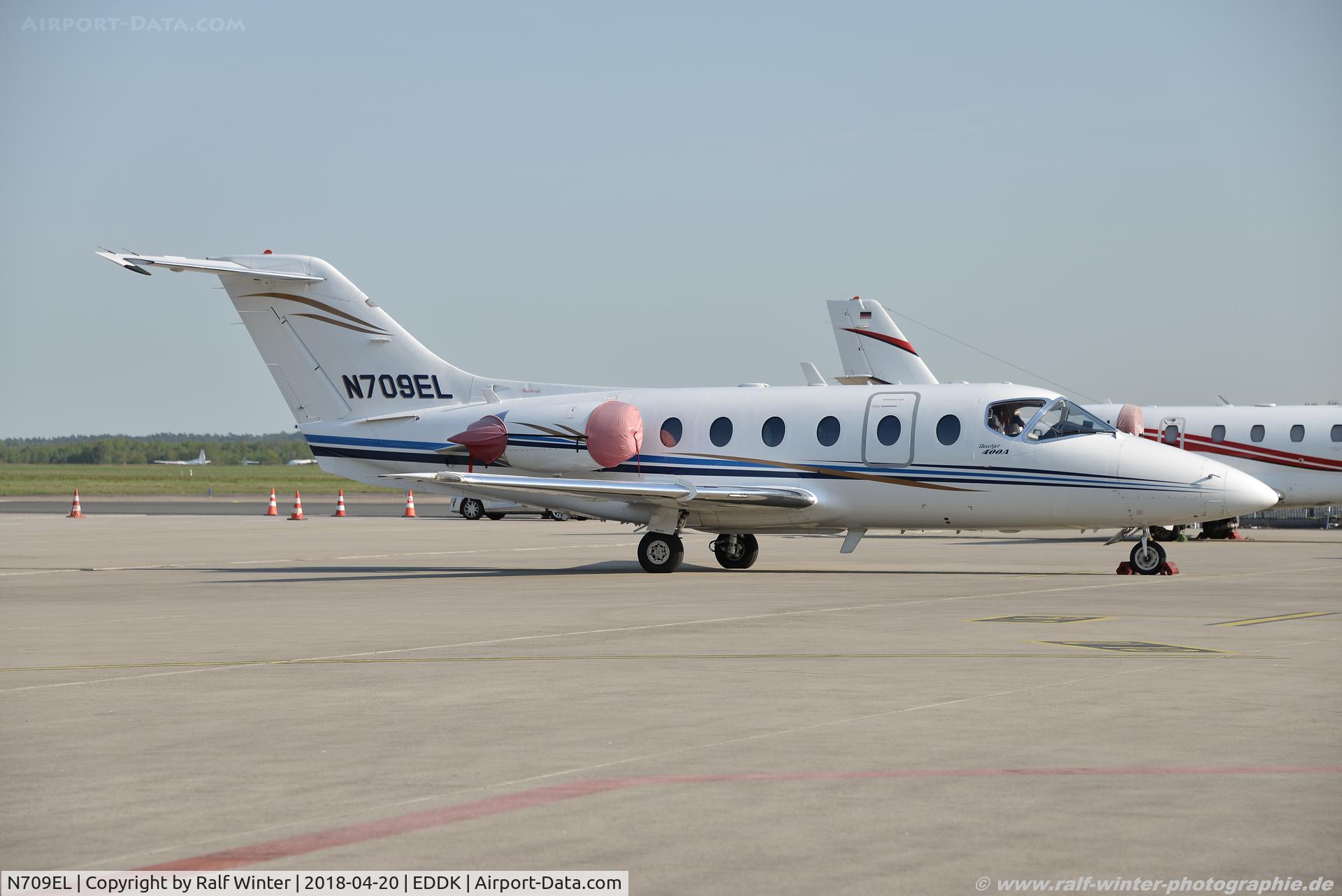 N709EL, 1992 Beech 400A Beechjet C/N RK-52, Beech 400A Beechjet - Gal Air Inc - RK-52 - N709EL - 20.04.2018 - CGN