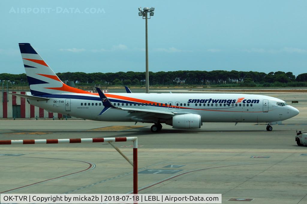OK-TVR, 2011 Boeing 737-86N C/N 38018, Taxiing