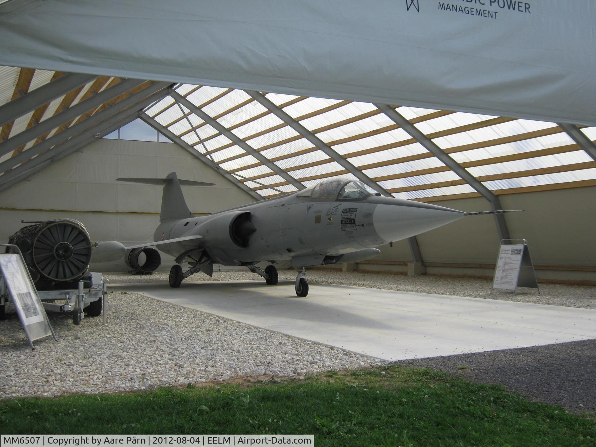 MM6507, Fiat F-104G Starfighter C/N 683-6507, Aviation museum at Tartumaa, Lange