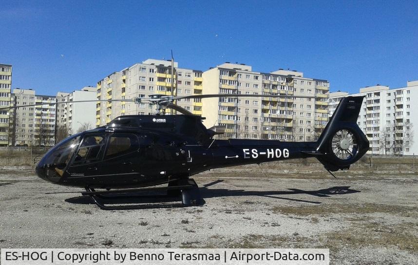 ES-HOG, 2016 Eurocopter EC130 C/N EC130 T2, at Lasnamäe, Tallinn