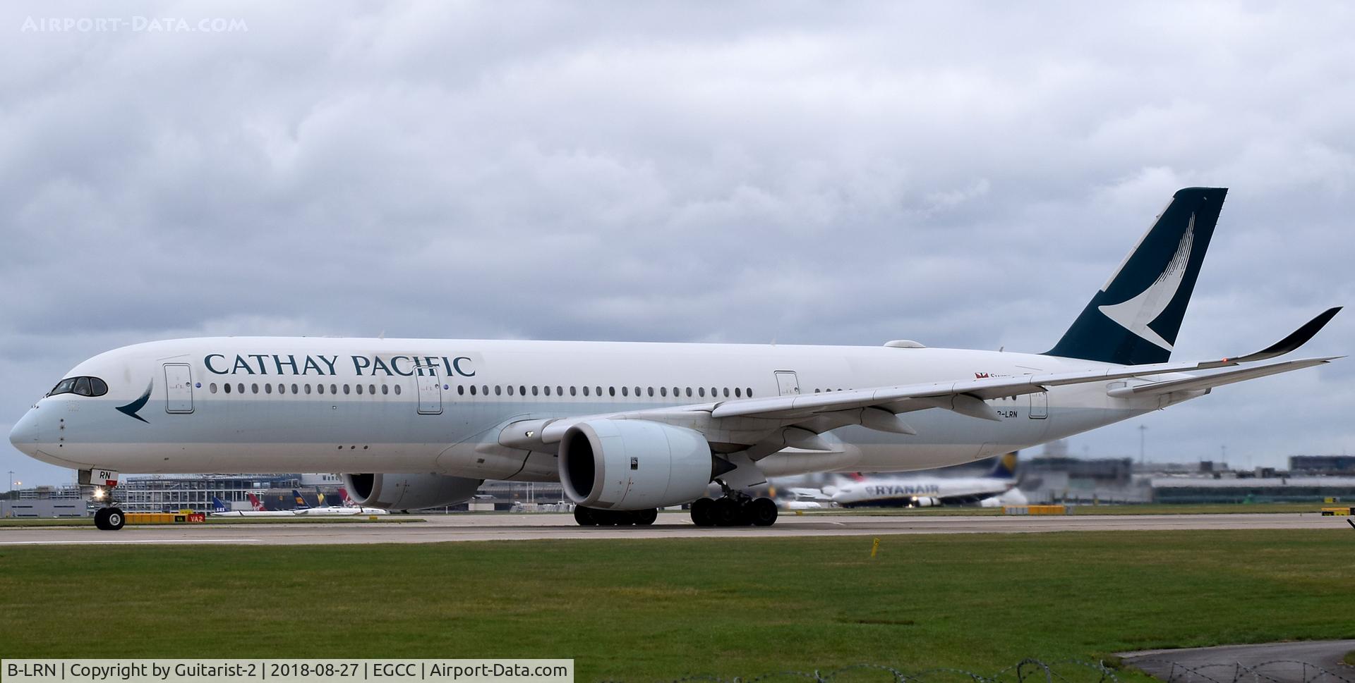 B-LRN, 2017 Airbus A350-941 C/N 085, At Manchester