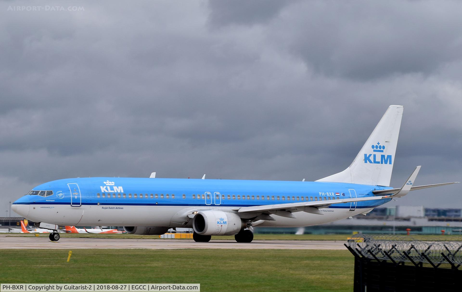 PH-BXR, 2001 Boeing 737-9K2 C/N 29601, At Manchester