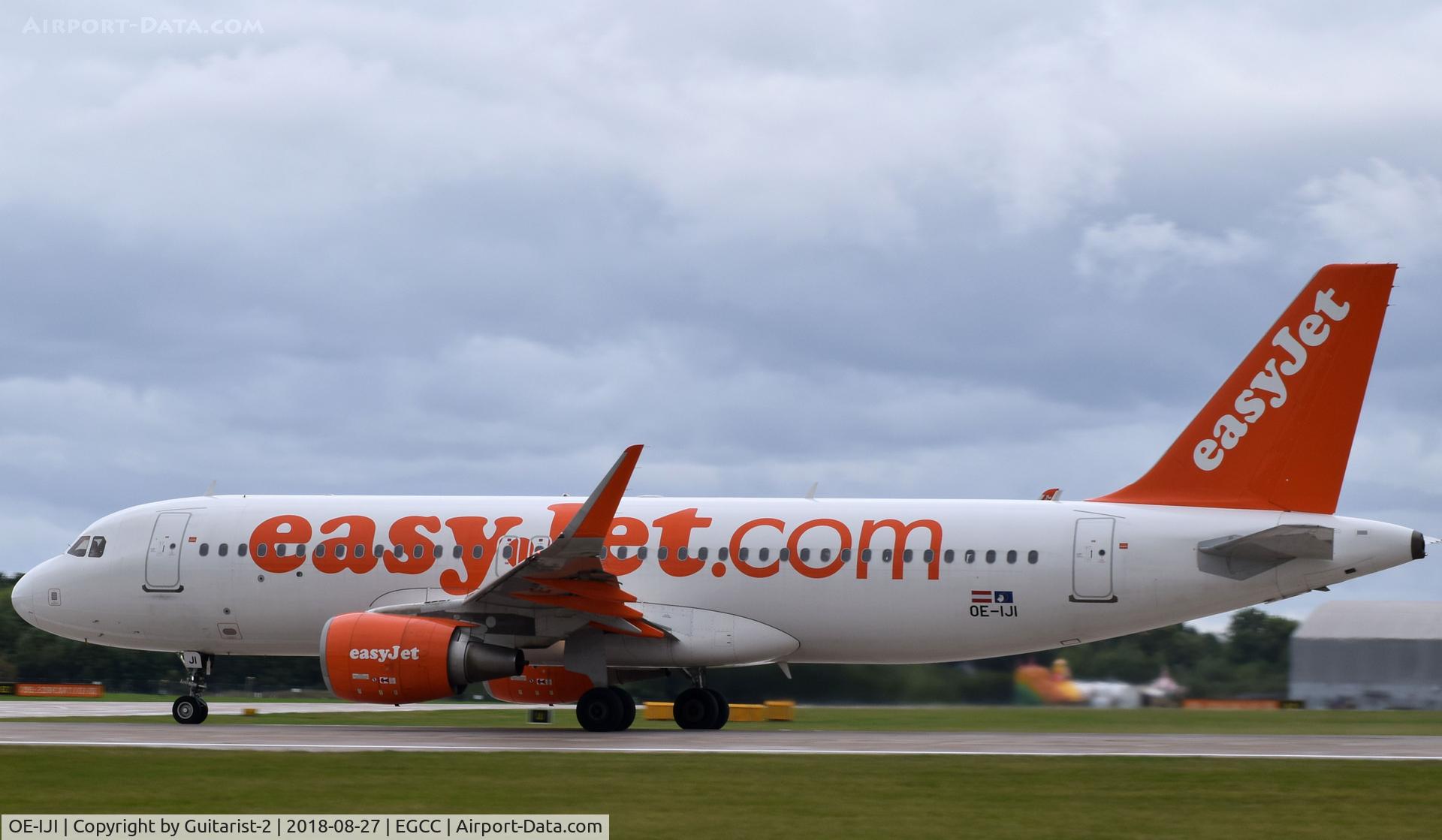 OE-IJI, 2015 Airbus A320-214 C/N 6509, At Manchester