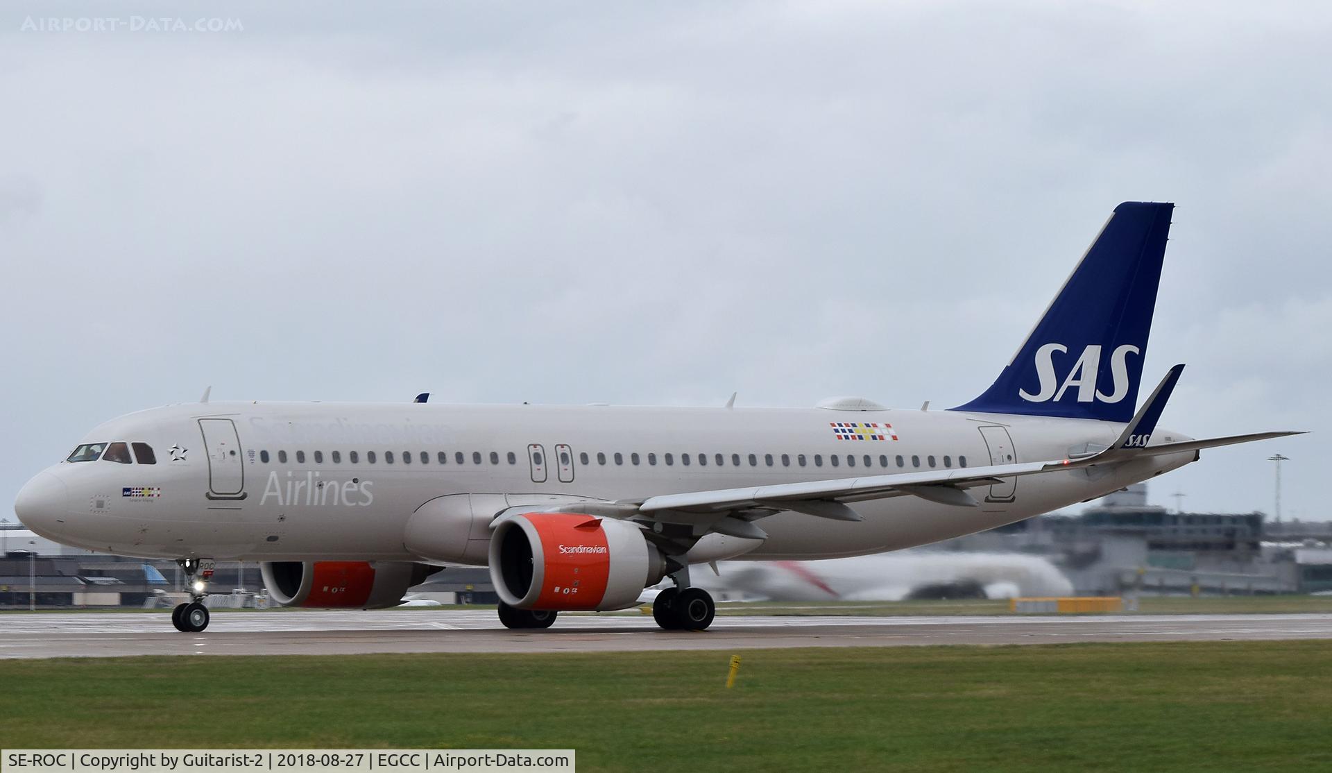 SE-ROC, 2017 Airbus A320-251N C/N 7723, At Manchester