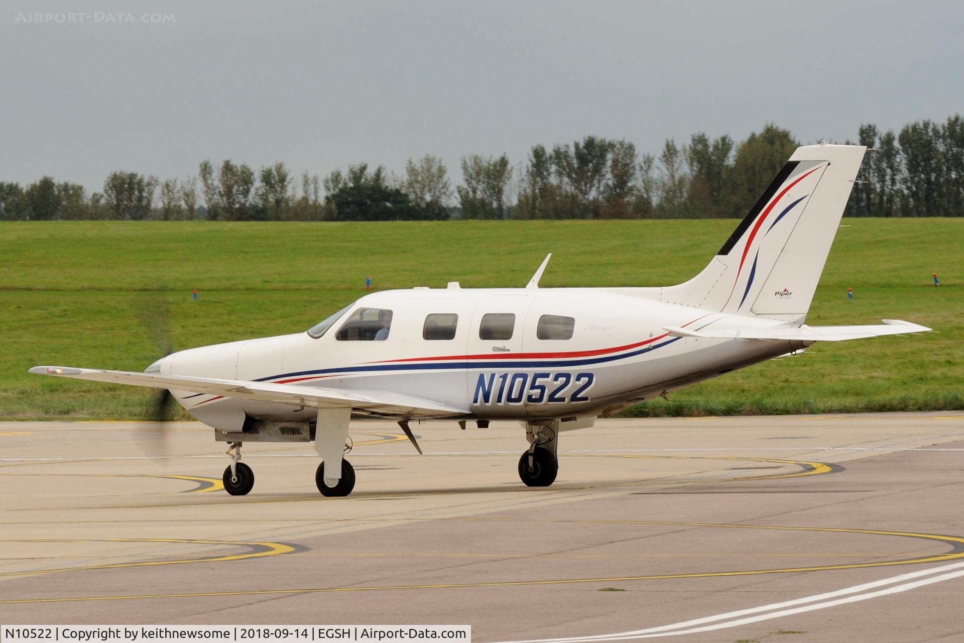 N10522, 2006 Piper PA-46-350P Malibu Mirage C/N 4636398, Arriving with slight oil pressure problem.