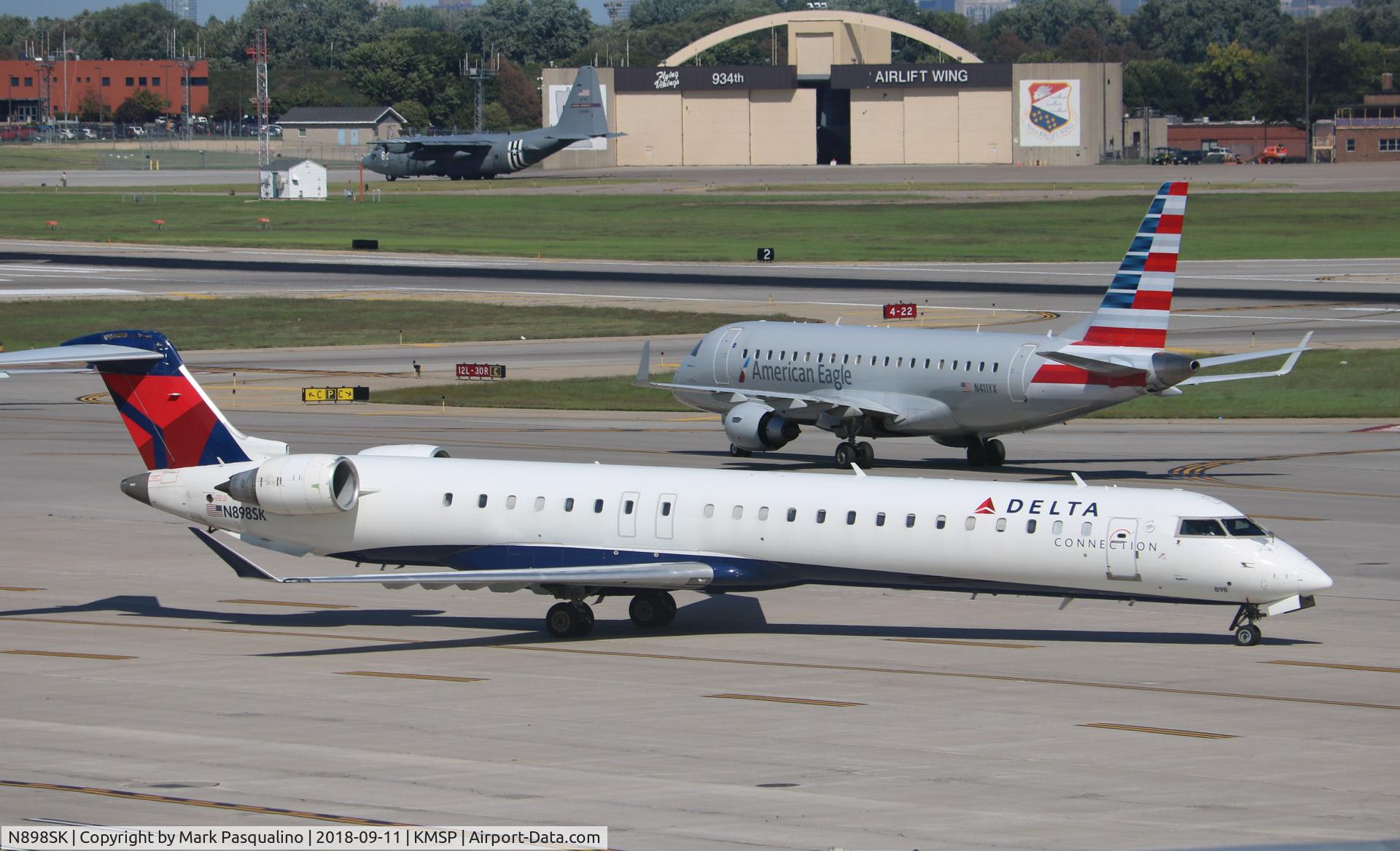 N898SK, 2007 Bombardier CRJ-900 (CL-600-2D24) C/N 15110, CL-600-2D24