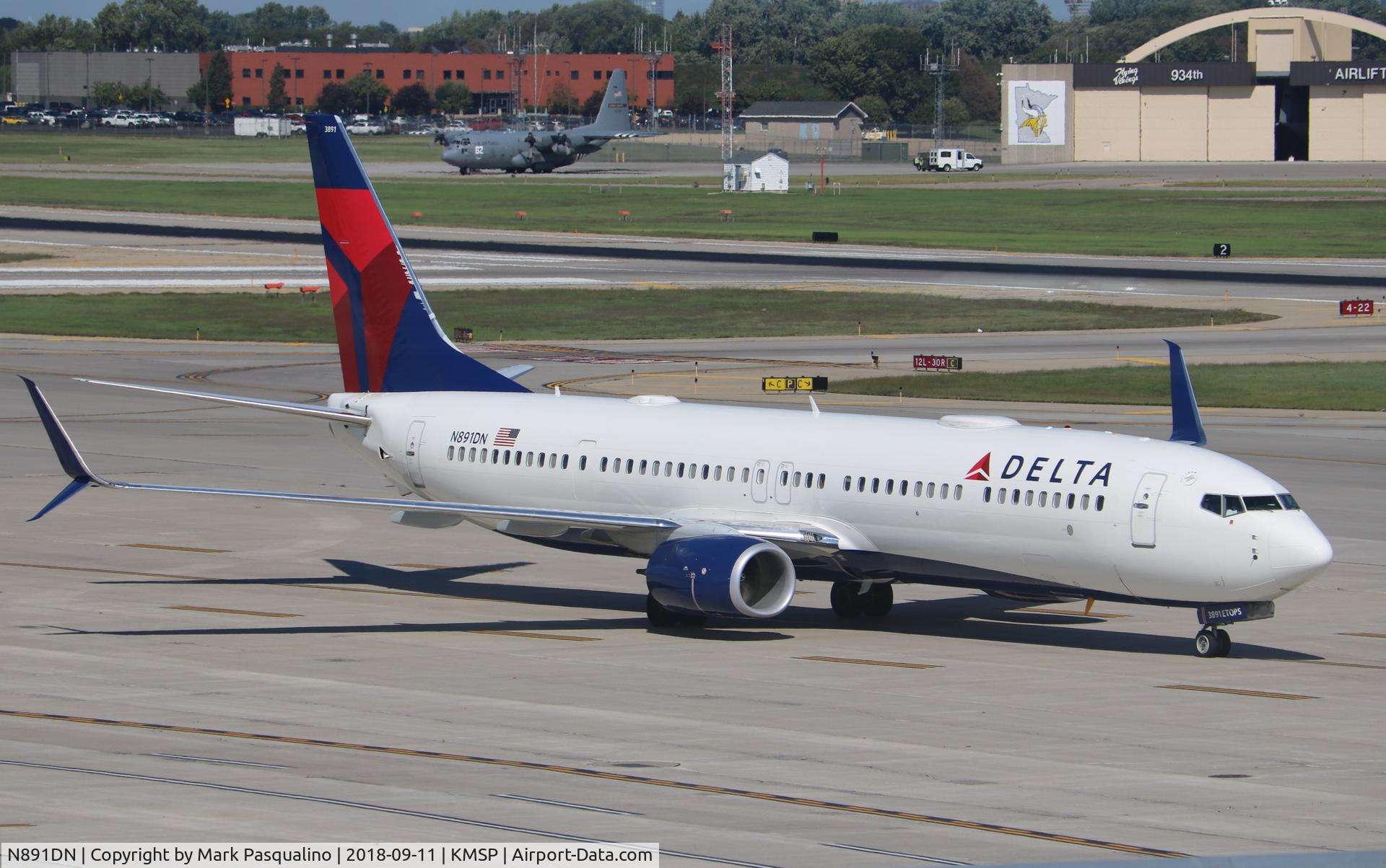 N891DN, 2018 Boeing 737-932/ER C/N 32001, Boeing 737-900ER