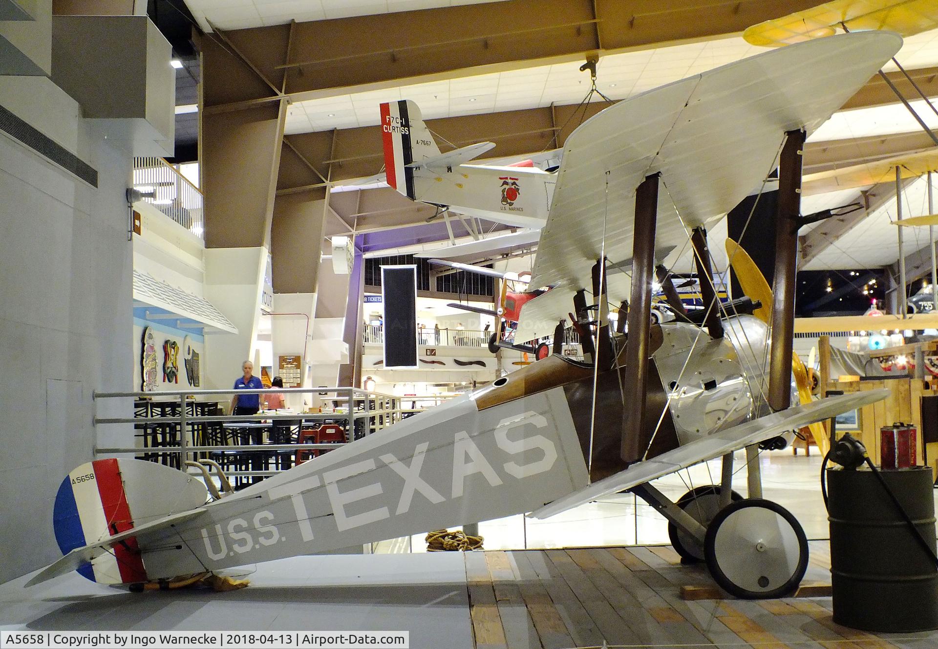 A5658, 1917 Sopwith F.1 Camel C/N C8228, Sopwith F.1 Camel at the NMNA, Pensacola FL